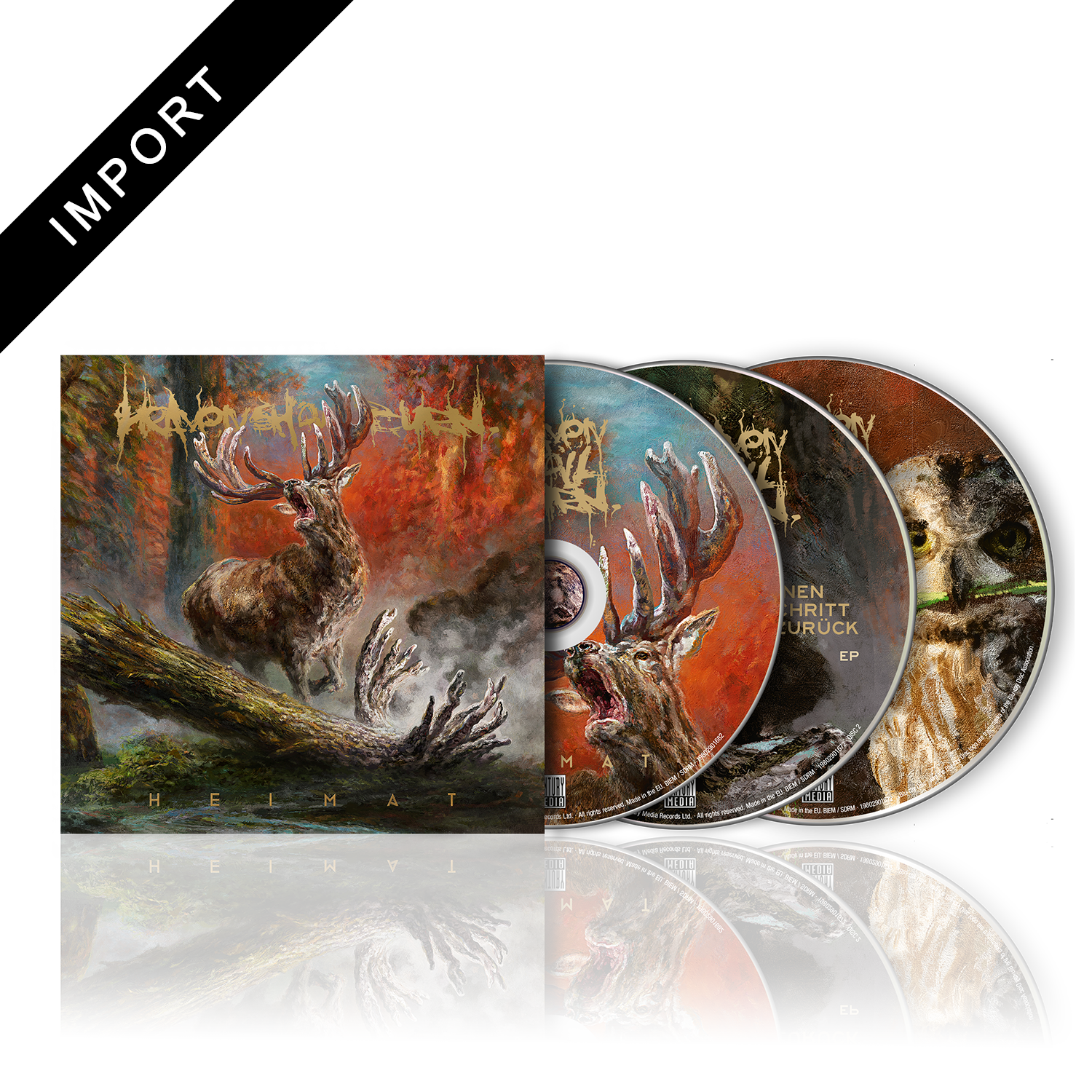 Heaven Shall Burn - Heimat - Ltd. Deluxe 2xCD+Blu-ray Mediabook