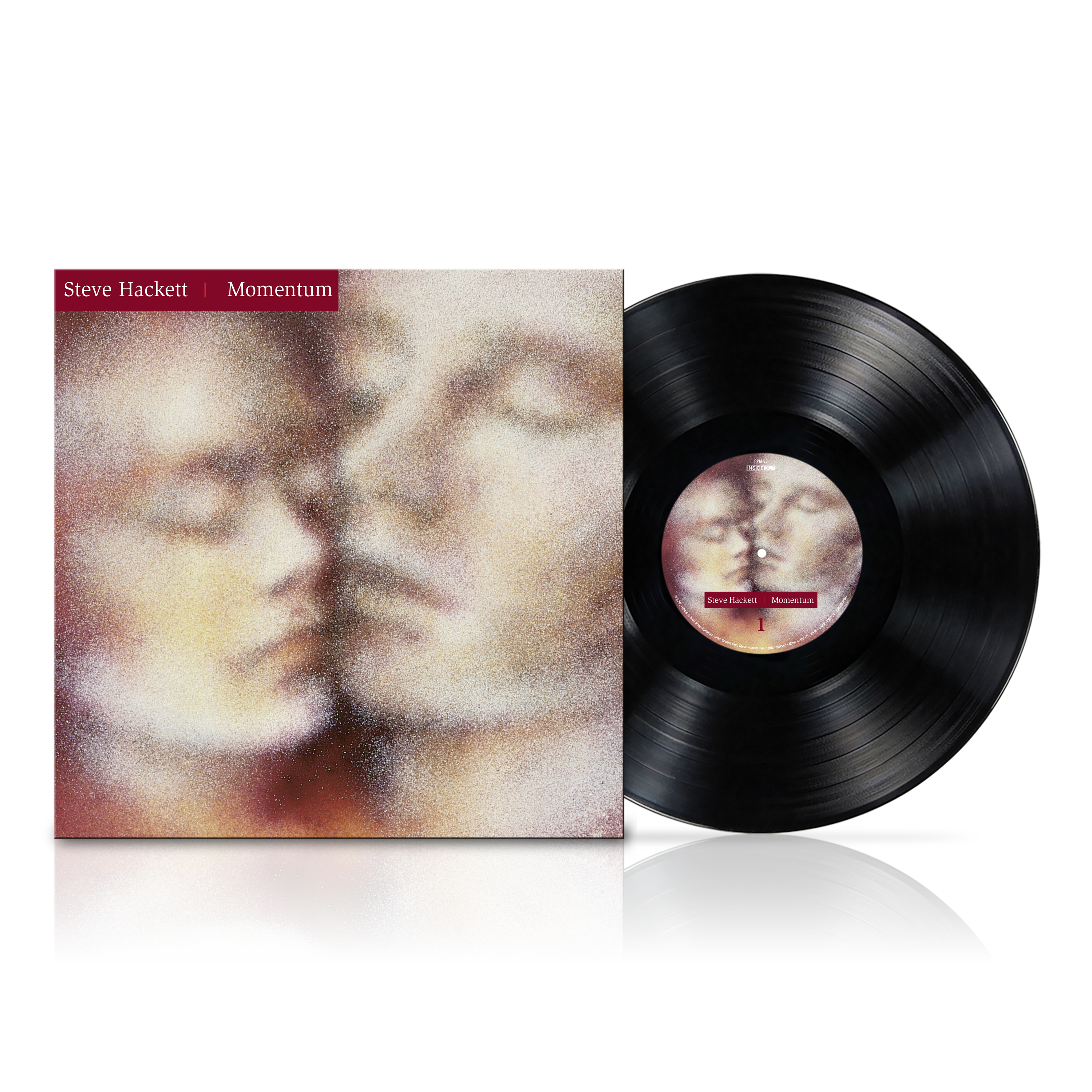 Steve Hackett Momentum (Vinyl Re-issue 2024) Black Vinyl LP