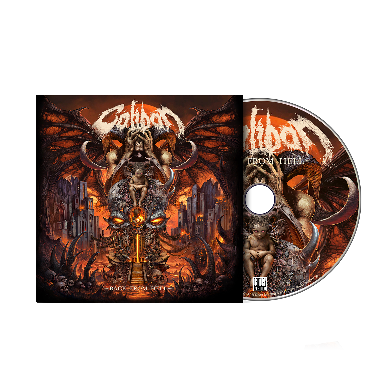 Caliban - Back From Hell - CD – Century Media