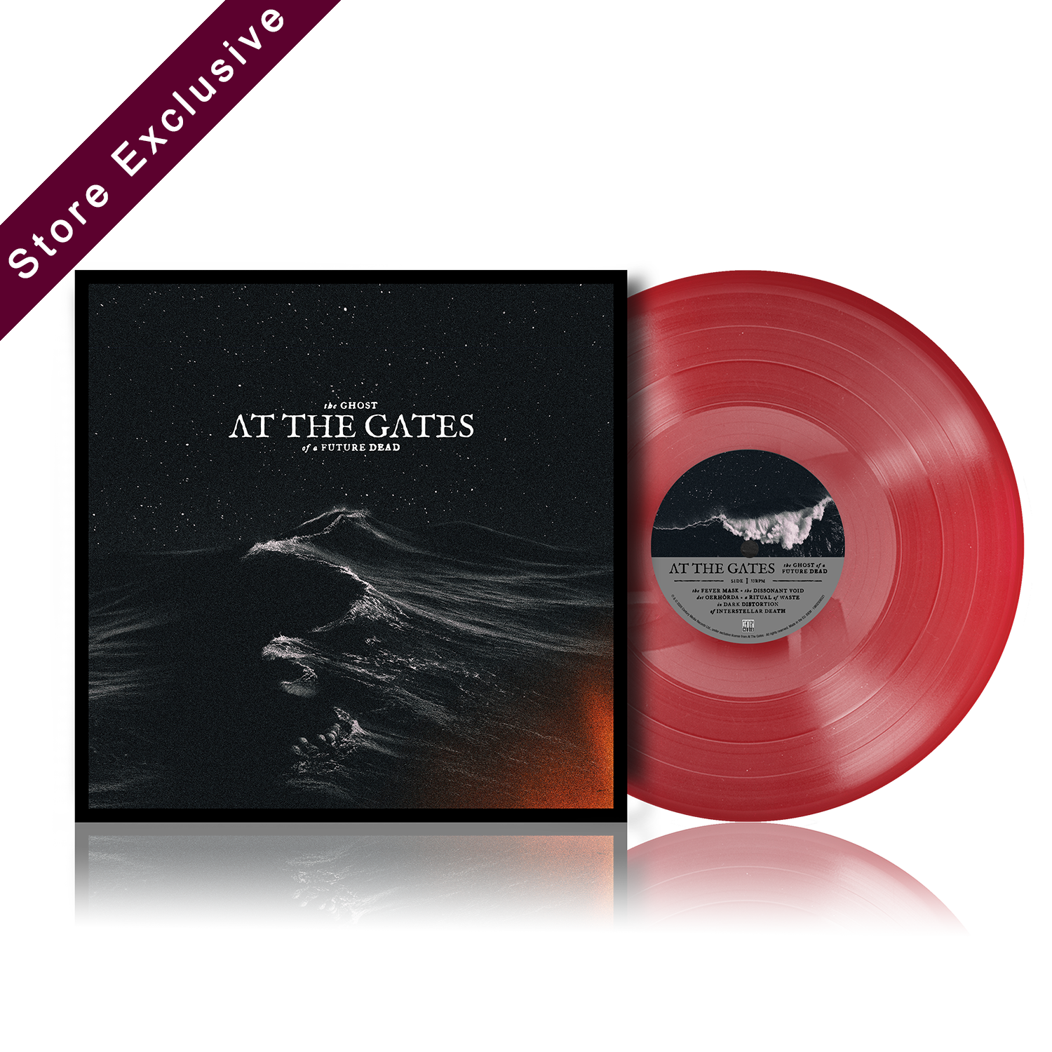 At The Gates - The Ghost of a Future Dead - Apple Red LP – Century