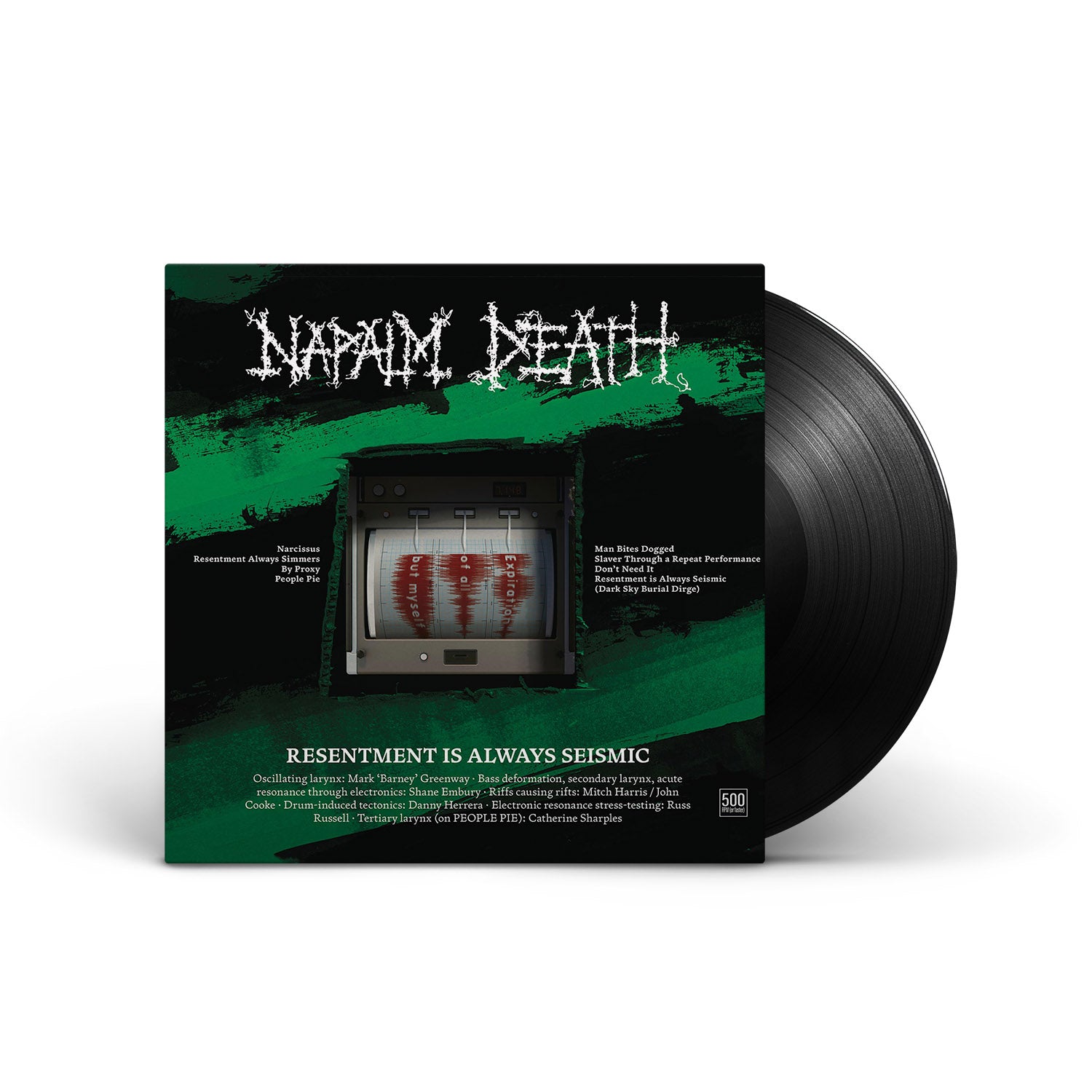NAPALM DEATH - Resentment is Always Seismic - a final throw of