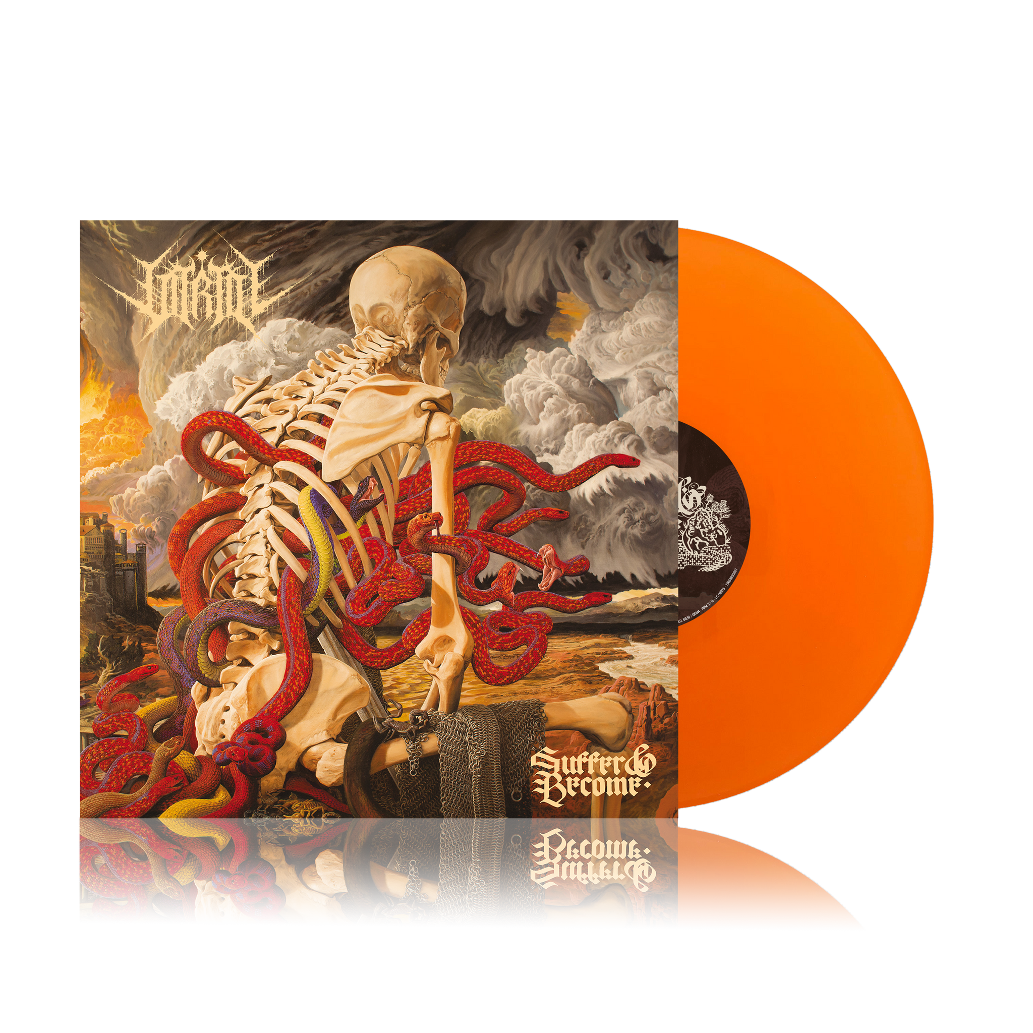 VITRIOL - Suffer & Become - Orange Crush LP