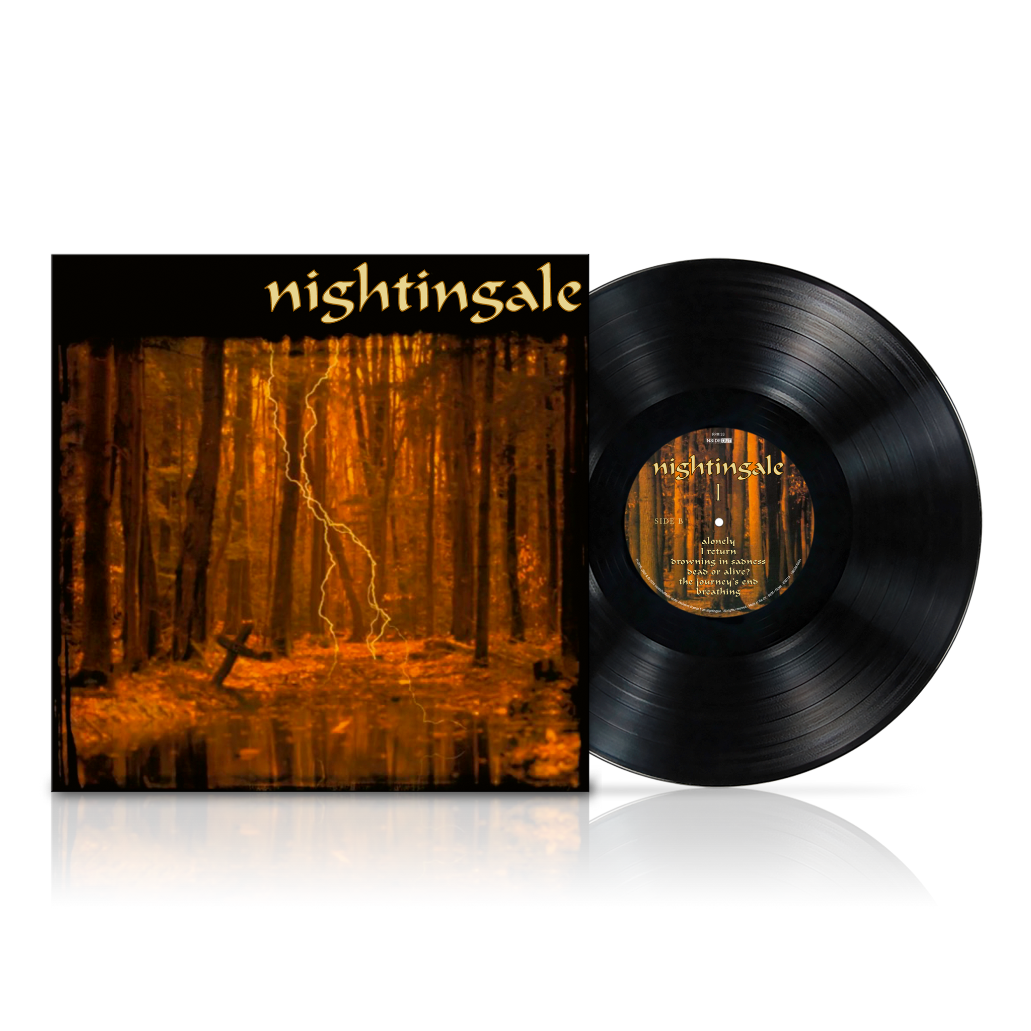 Nightingale - I (Re-issue) - Black VInyl LP