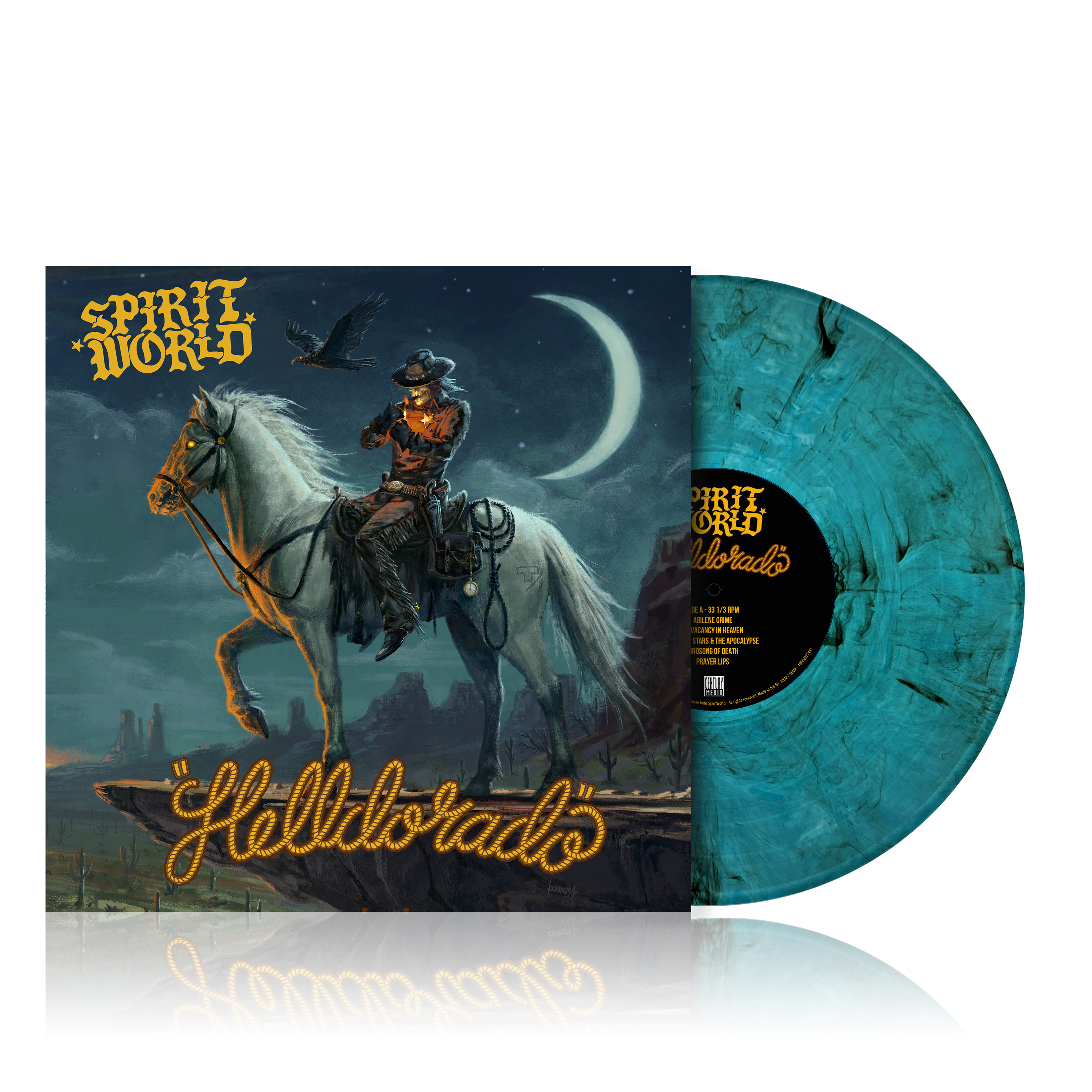 SpiritWorld - Helldorado - Sea Blue Smoke LP+Booklet – Century Media