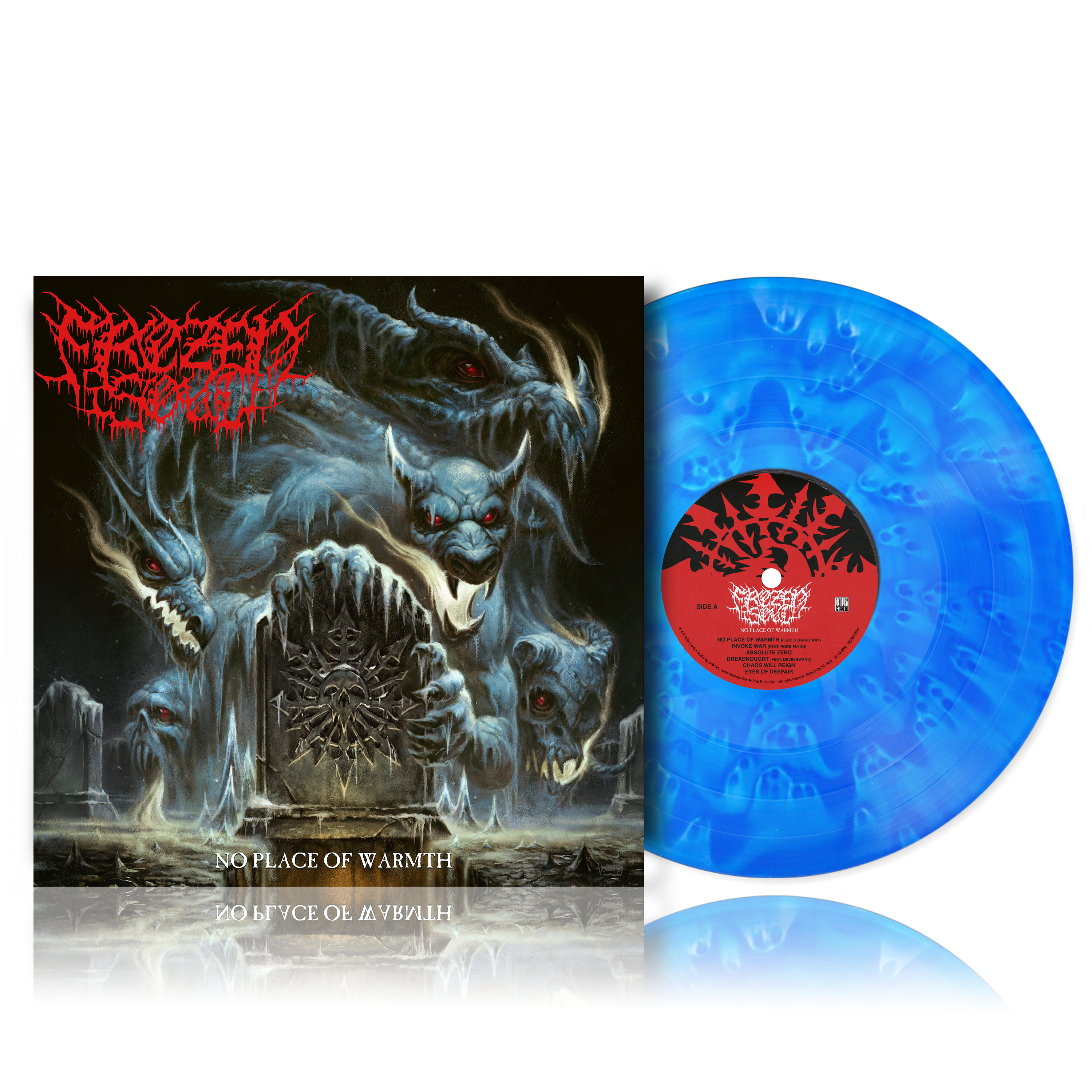 Frozen Soul - No Place of Warmth - Ltd. Cobalt Ghost LP – Century