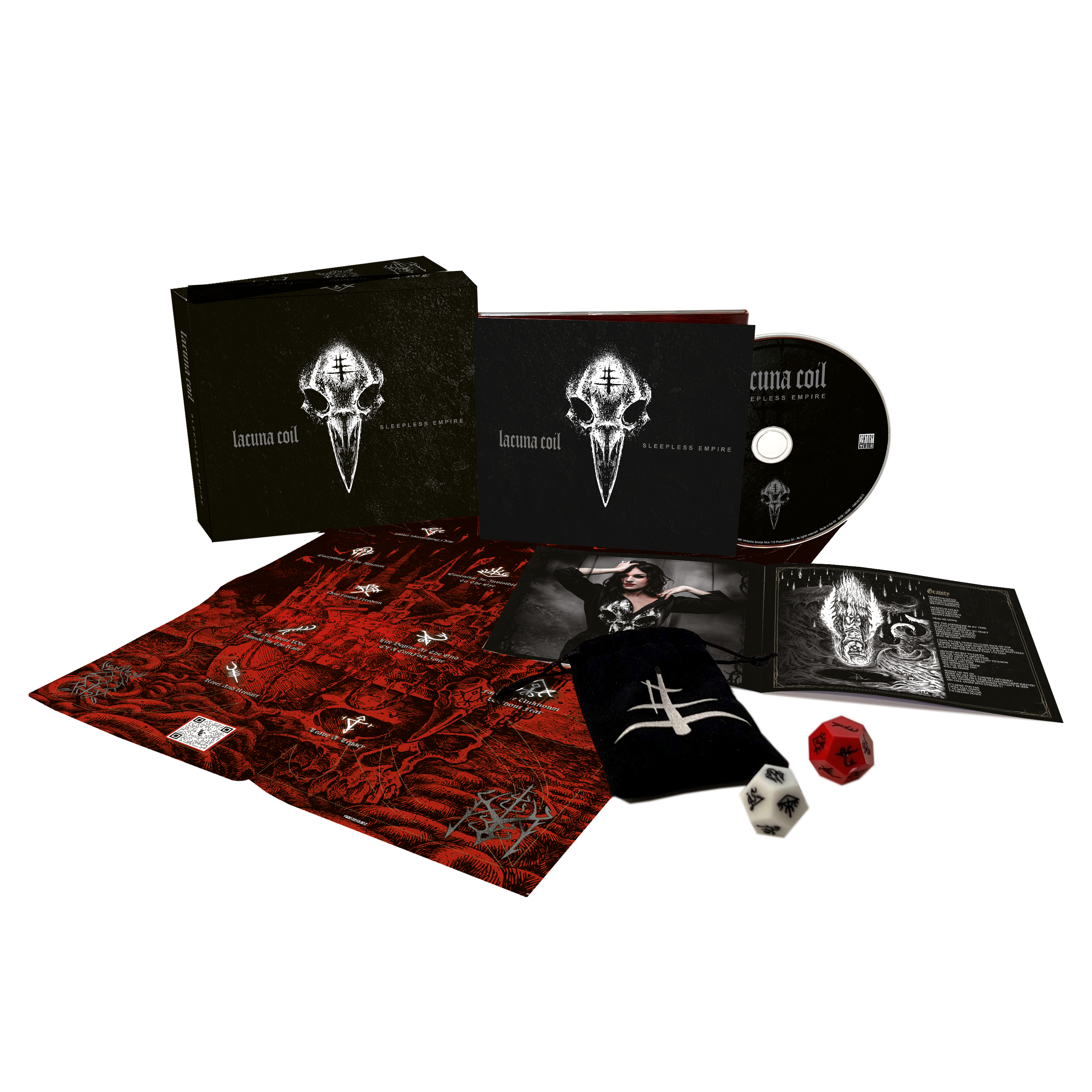 Lacuna Coil - Sleepless Empire - Ltd. Deluxe CD Box Set – Century Lacuna Coil - Sleepless Empire - Ltd. Deluxe CD Box Set – Century