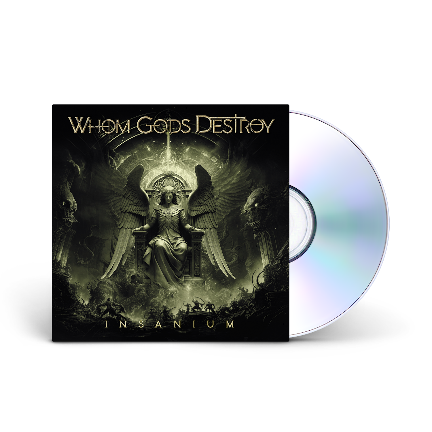 Whom Gods Destroy - Insanium - Jewelcase CD