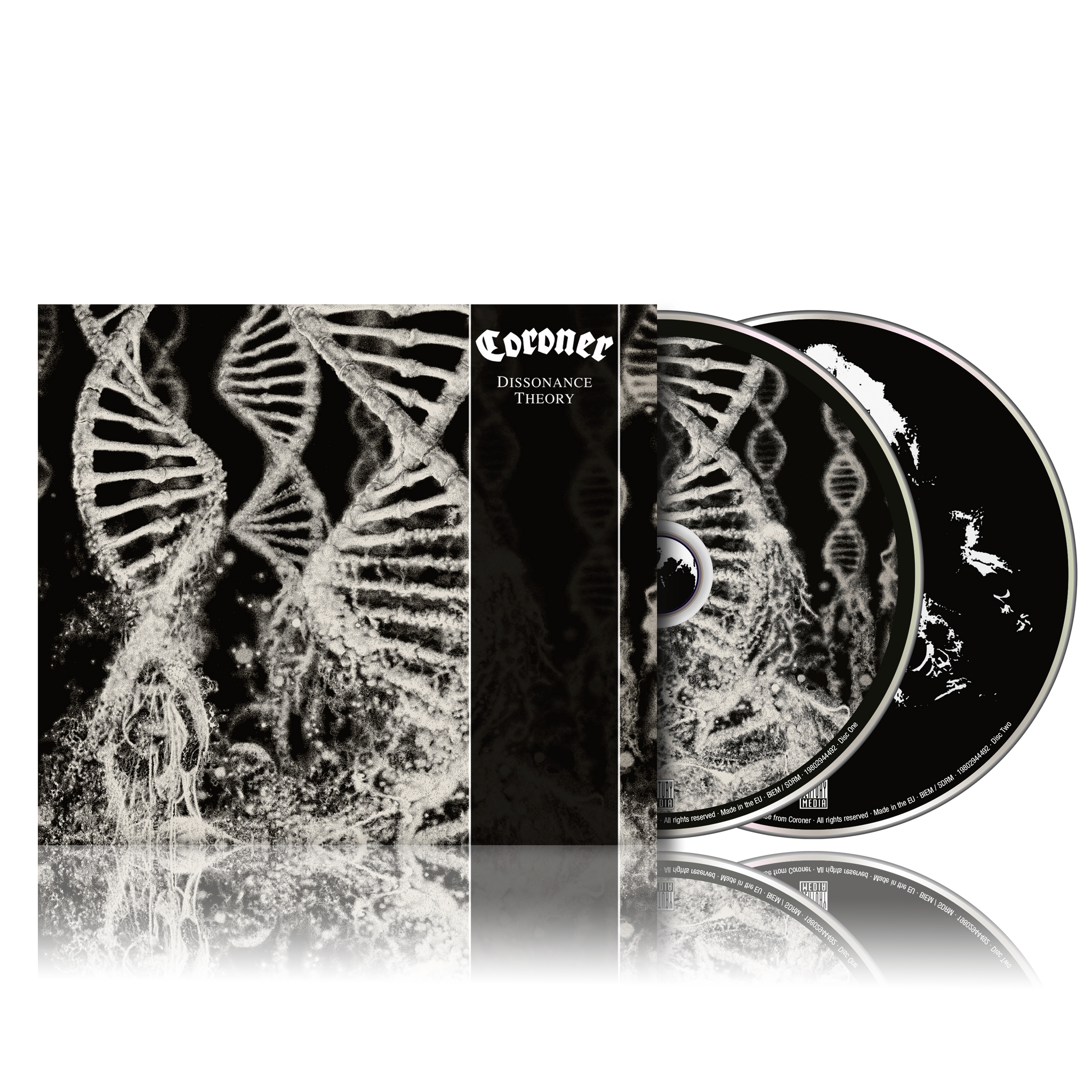 Coroner - Dissonance Theory - 2xCD+Mediabook