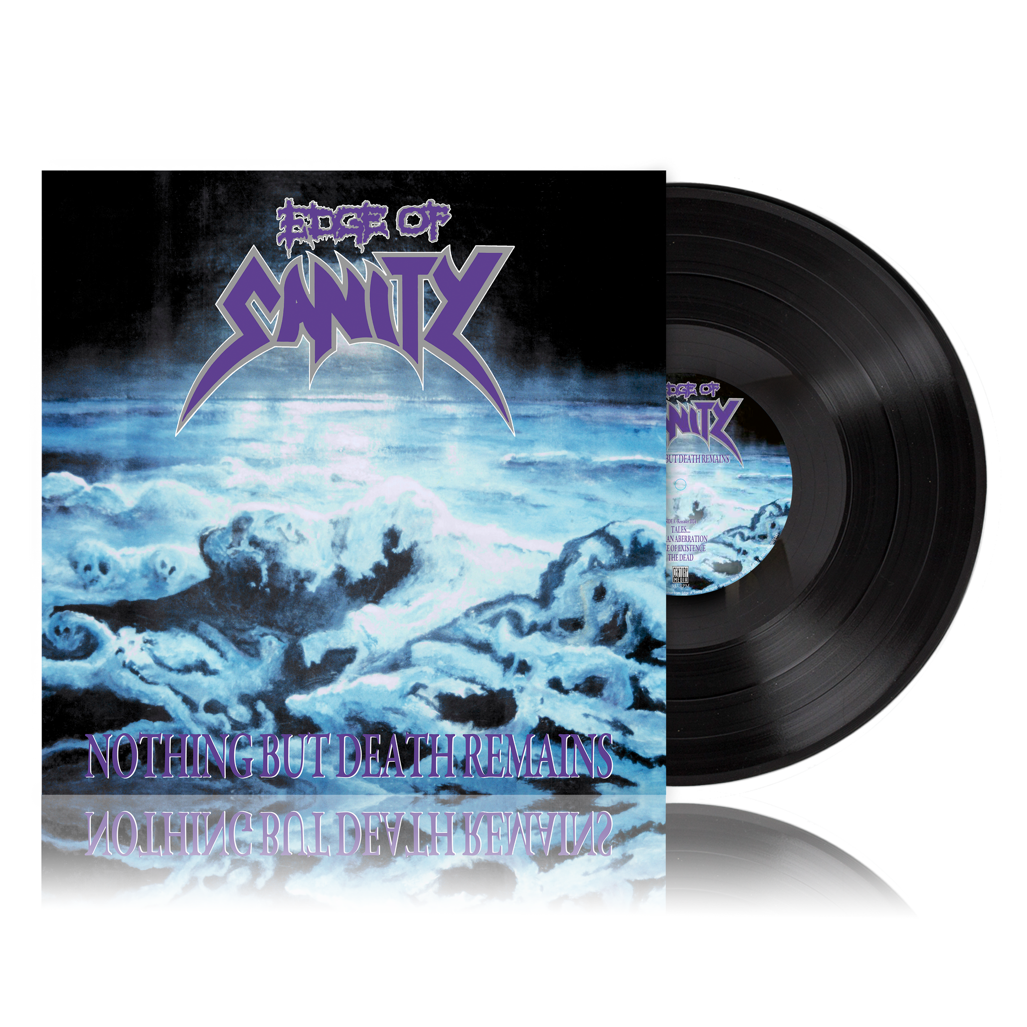 Edge of Sanity - Nothing But Death Remains (Re-issue) - Black Vinyl LP