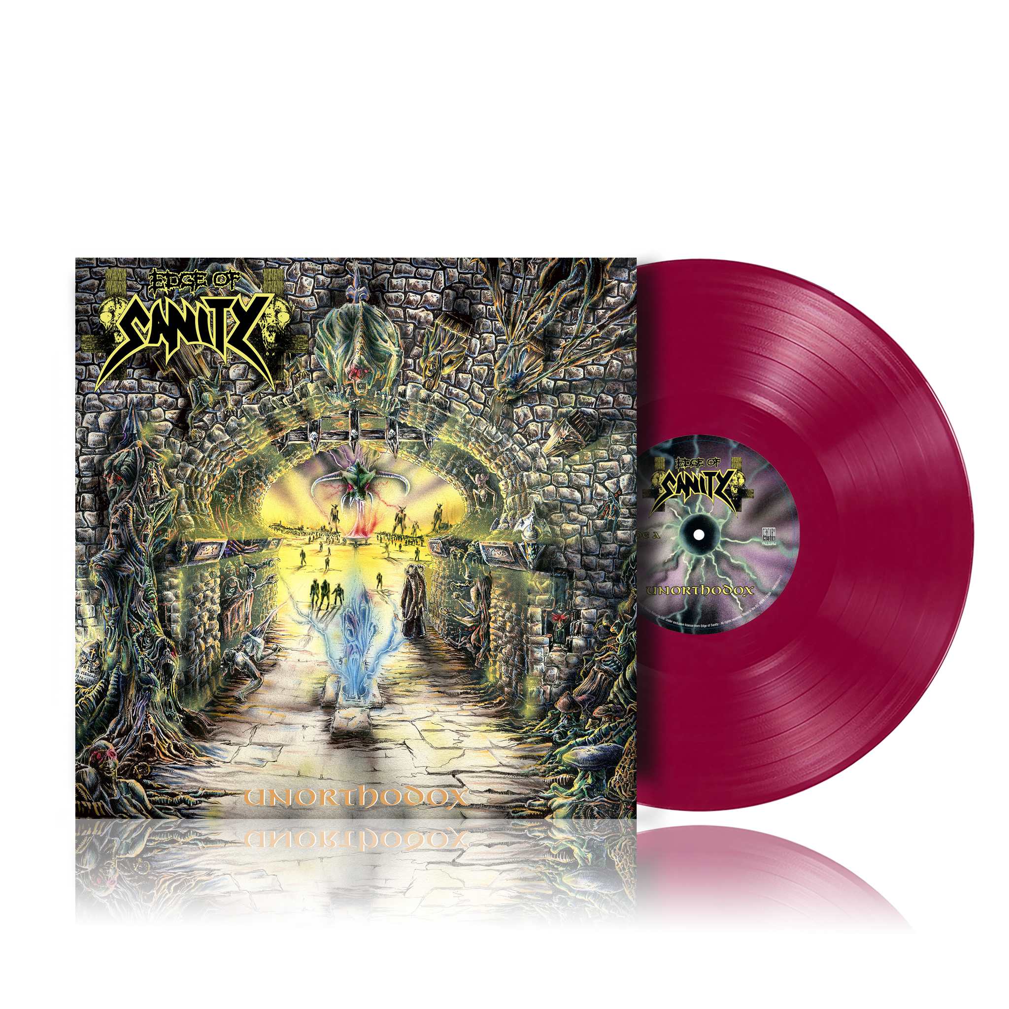Edge Of Sanity - Unorthodox (Reissue) - Transparent Magenta LP