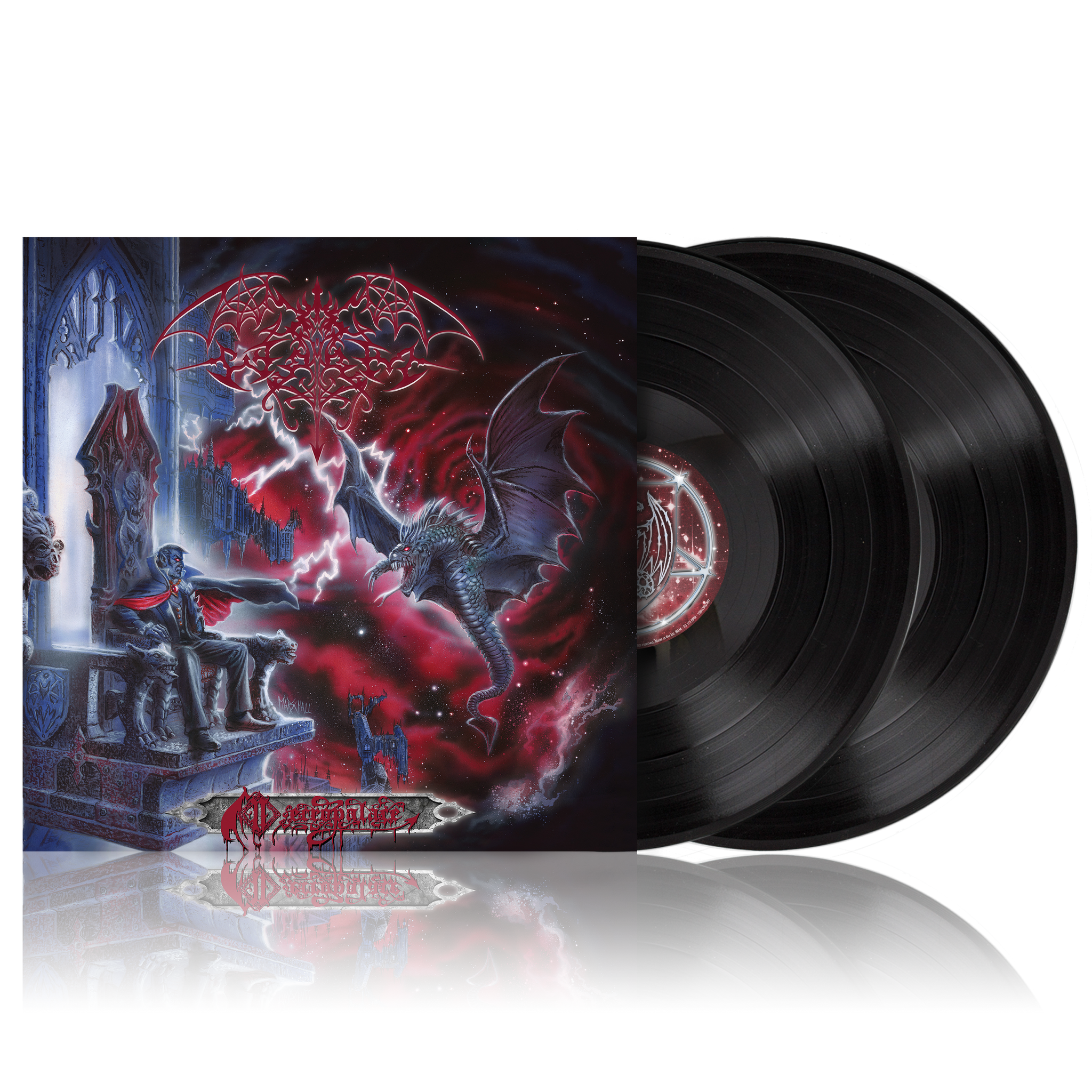 Worm - Necropalace - Black 2xLP & LP-Booklet