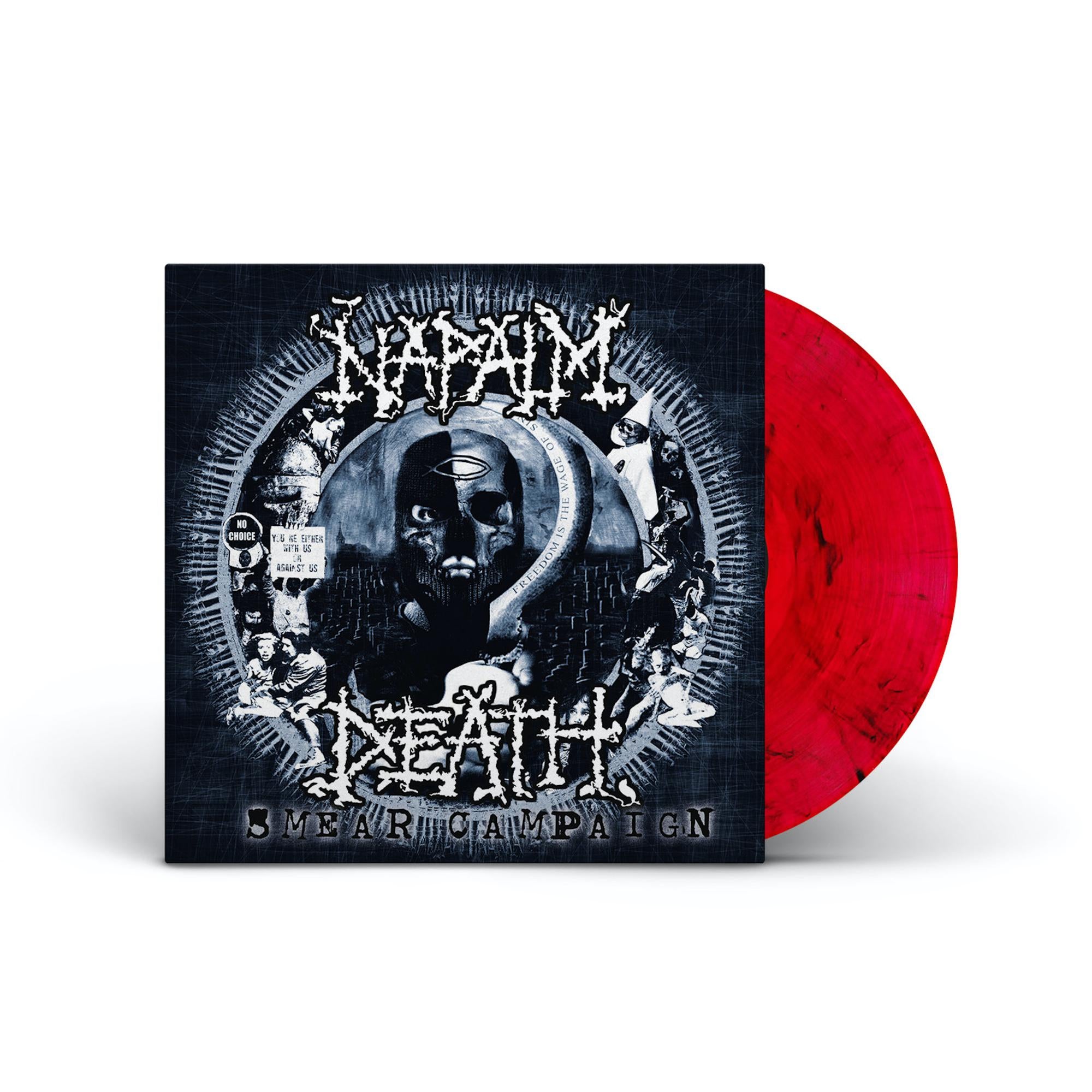 Napalm Death - Smear Campaign (Decibel Edition) - Red Smoke LP