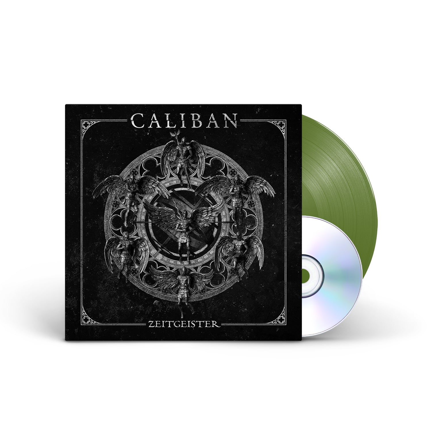 Caliban - Zeitgeister - Olive Green Vinyl LP + CD