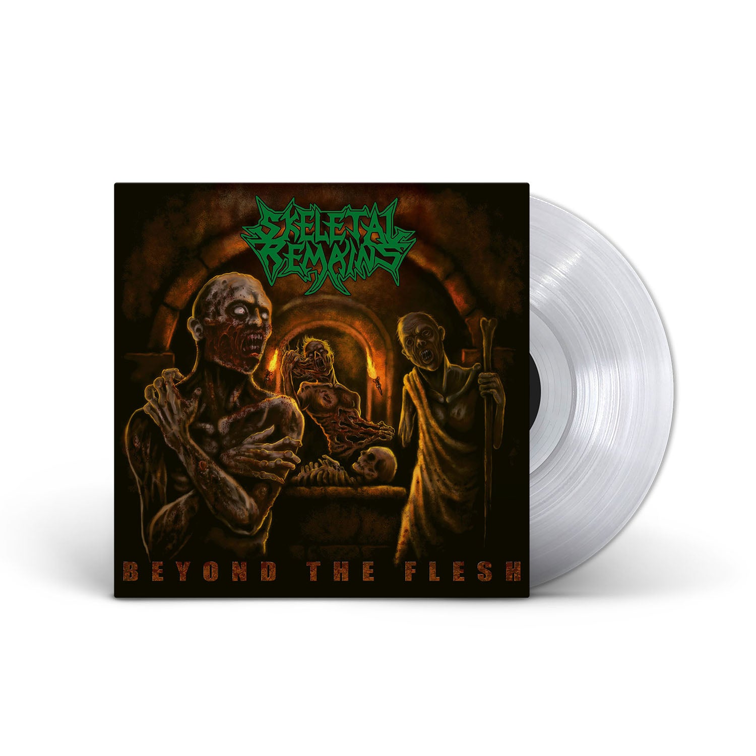 Skeletal Remains -  Beyond The Flesh (Re-issue 2021) - Ultra Clear LP