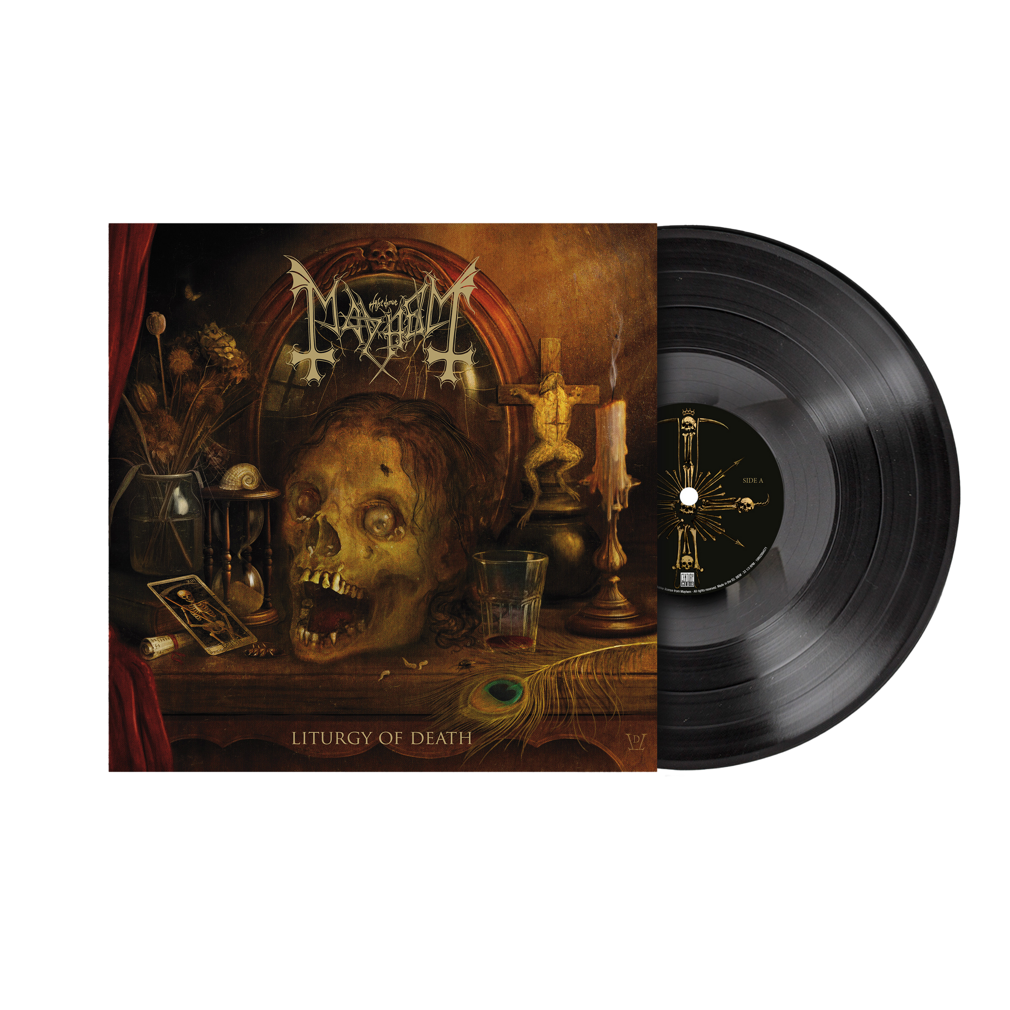 Mayhem - Liturgy of Death - LP & LP-Booklet