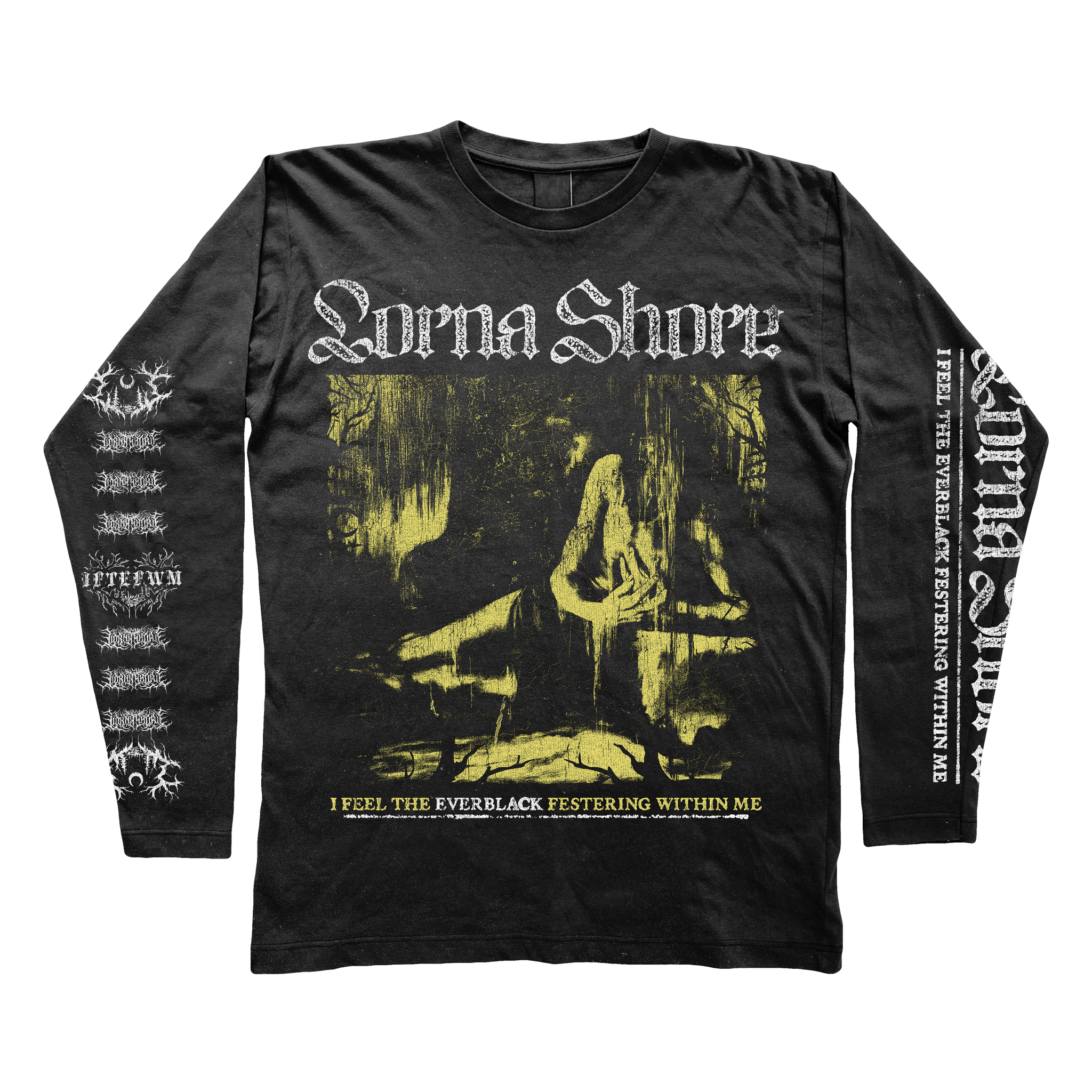 Lorna Shore - I Feel The Everblack Festering Within Me - Long Sleeve T-Shirt