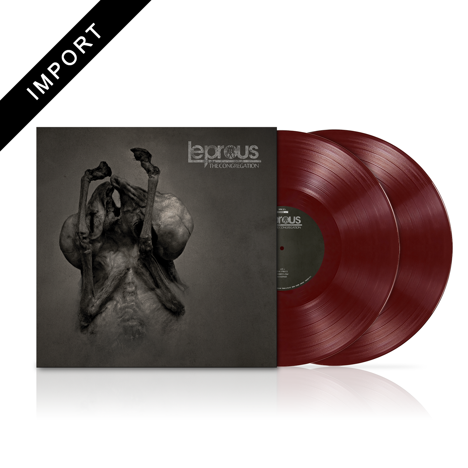 Leprous - The Congregation (10th Anniversary Edition) - Deep Blood Red 2xLP