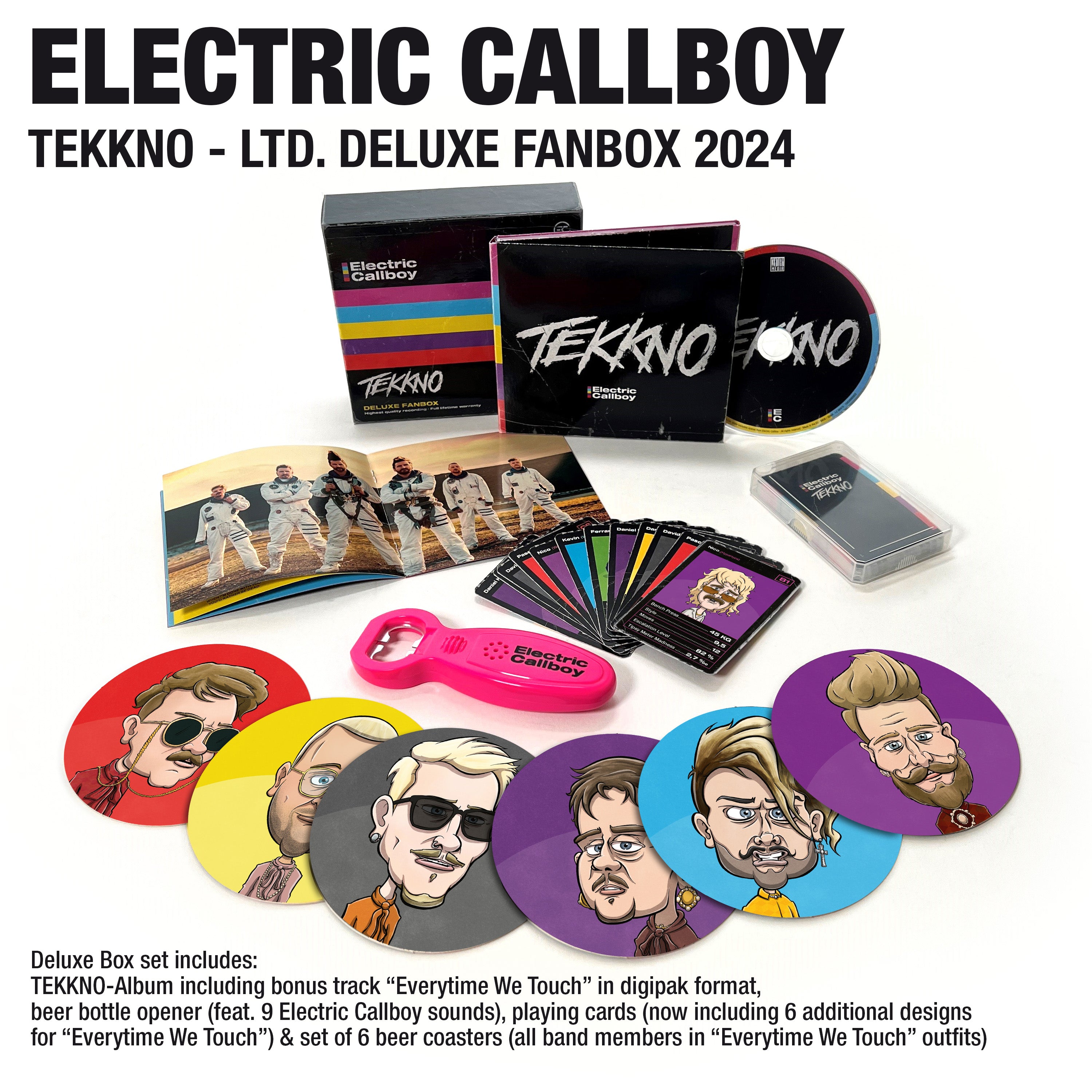 Electric Callboy - Tekkno -Ltd. Deluxe Fanbox 2024 – Century