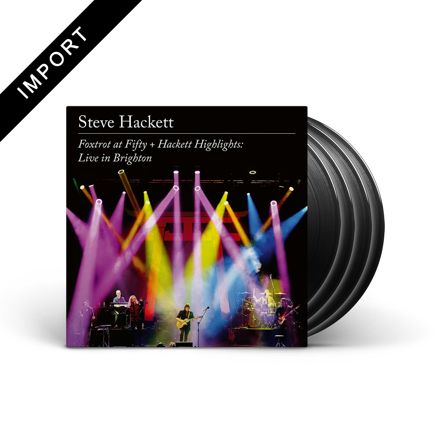 STEVE HACKETT - Foxtrot at Fifty + Hackett Highlights: Live in Brighton - 4xLP