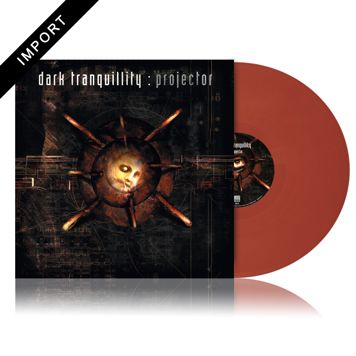 Dark Tranquility - Projector (Re-issue 2024) - Brick Red Vinyl LP