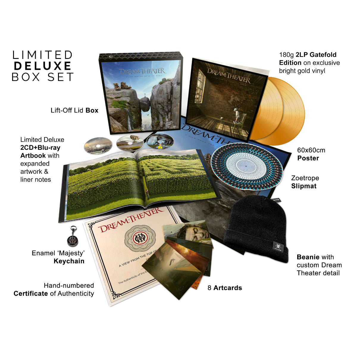 Dream Theater Volume 1 Vinyl Box Set - Unboxing - YouTube