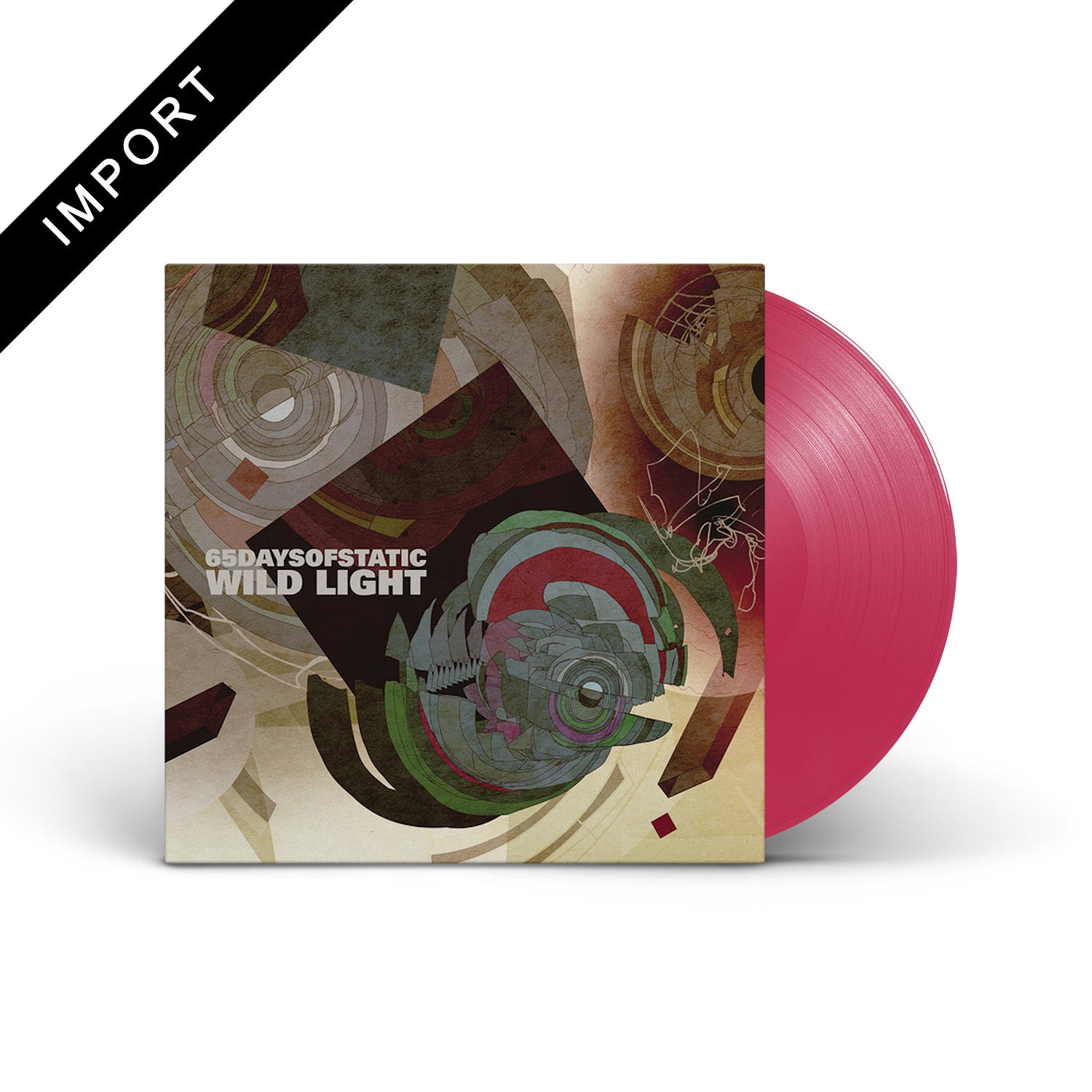 65DAYSOFSTATIC - Wild Light (Re-issue 2023) - Transparent Magenta LP