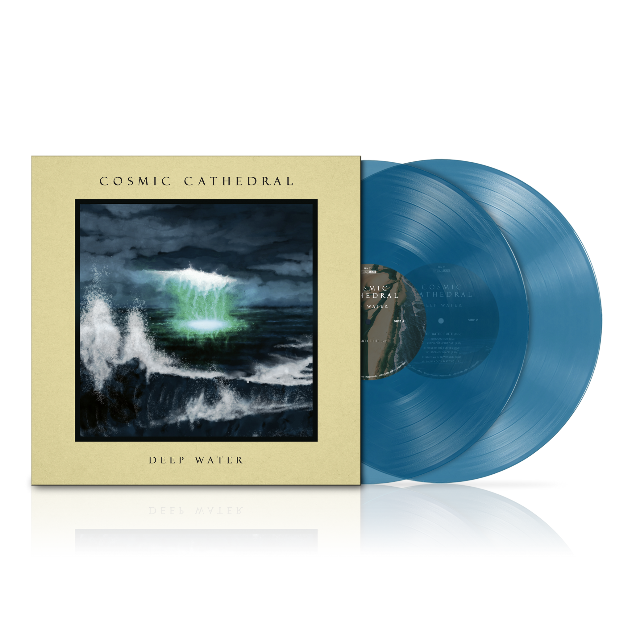 Cosmic Cathedral - Deep Water - Translucent Sea Blue 2xLP