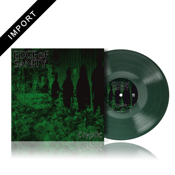 Edge of Sanity - Cryptic (Re-Issue) - Dark Green LP – Century Media