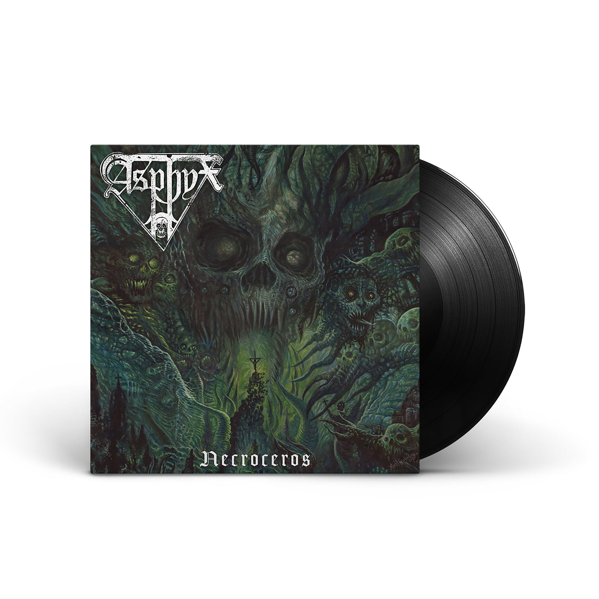 ASPHYX - Necroceros - Black LP
