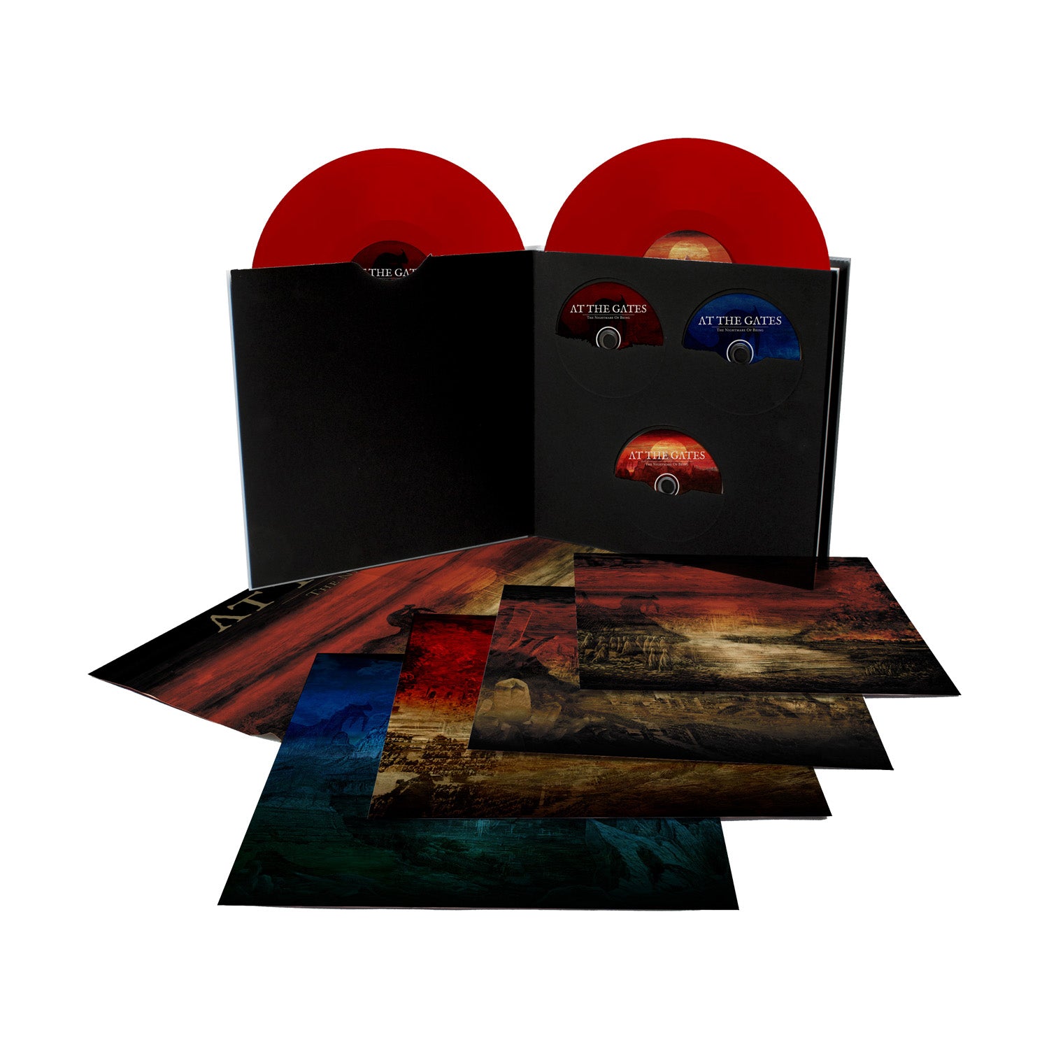 AT THE GATES The Nightmare of Being 限定LP AT THE GATES - The Nightmare Of Being - Ltd. Deluxe Transparent