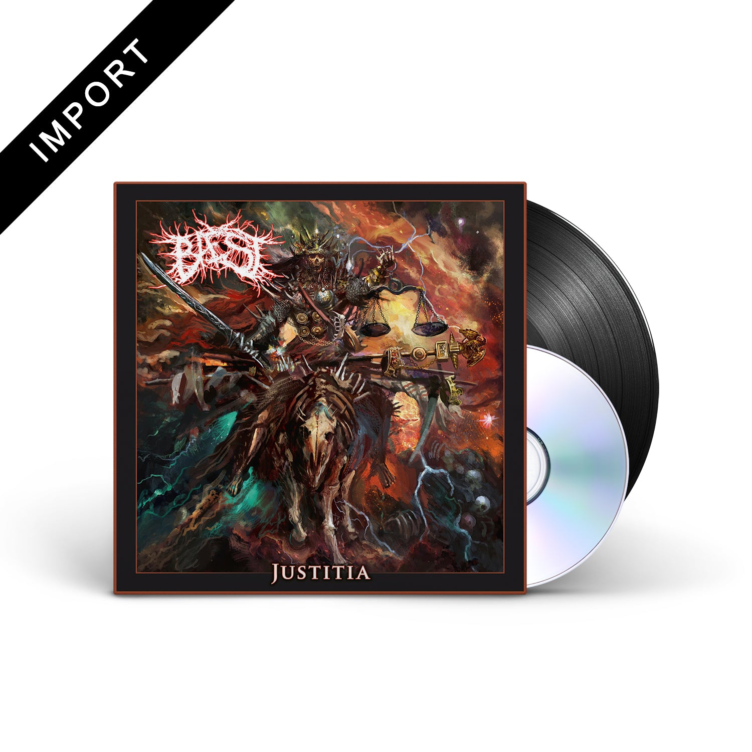 BAEST - Justitia - EP - LP + CD
