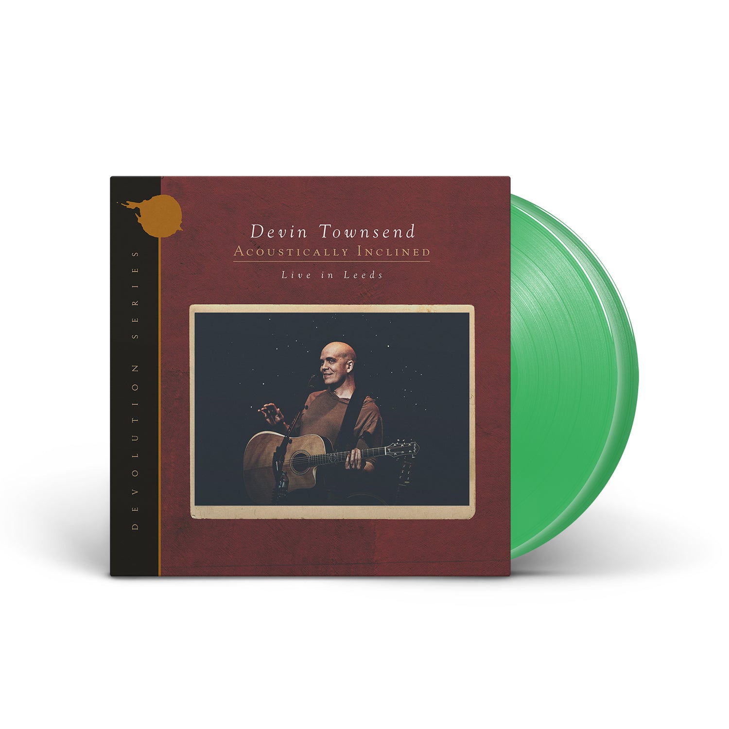 DEVIN TOWNSEND - Devolution Series #1 - Acoustically Inclined, Live in Leed - Green 2xLP
