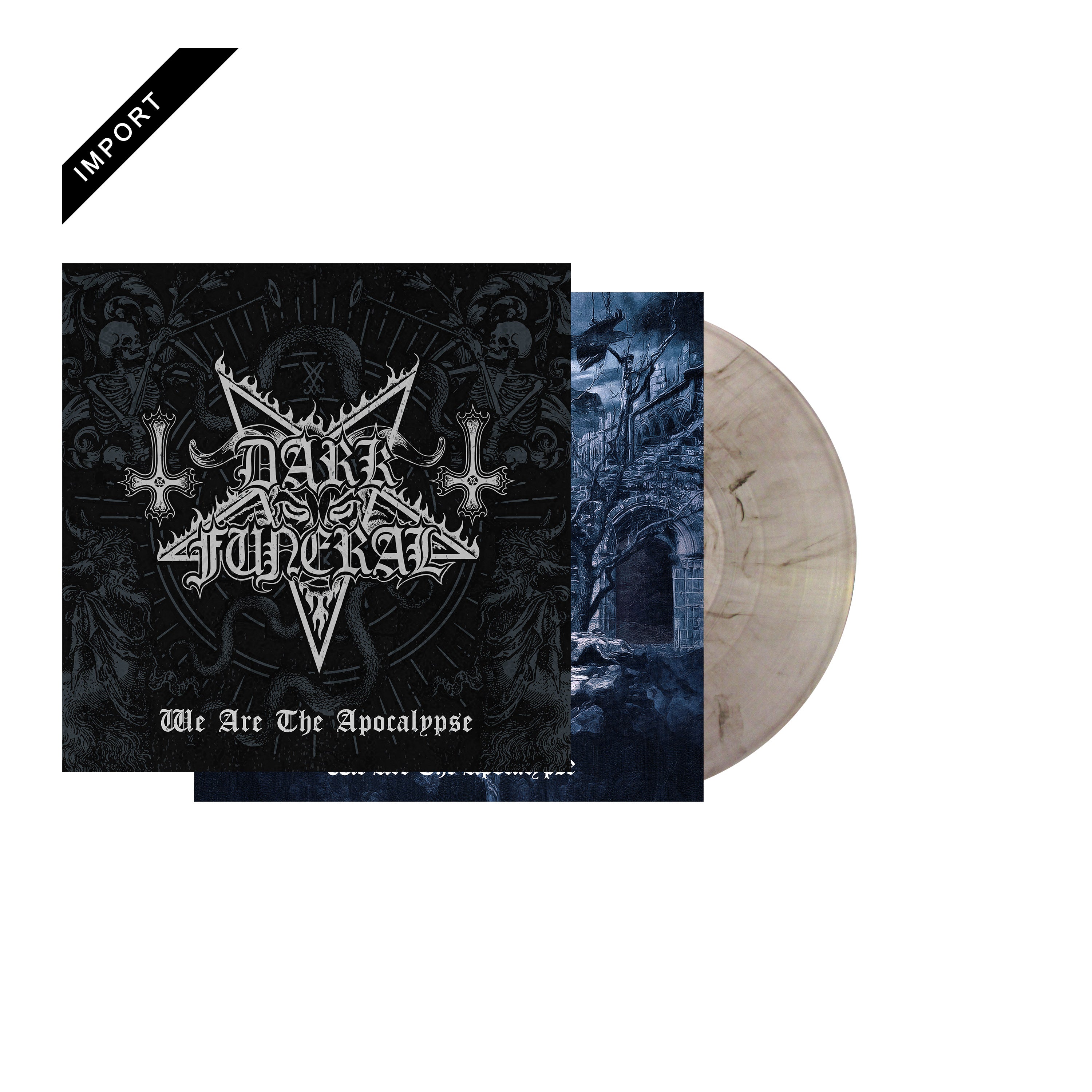 DARK FUNERAL - We Are The Apocalypse - Deluxe Clear-Black Marbled LP ...