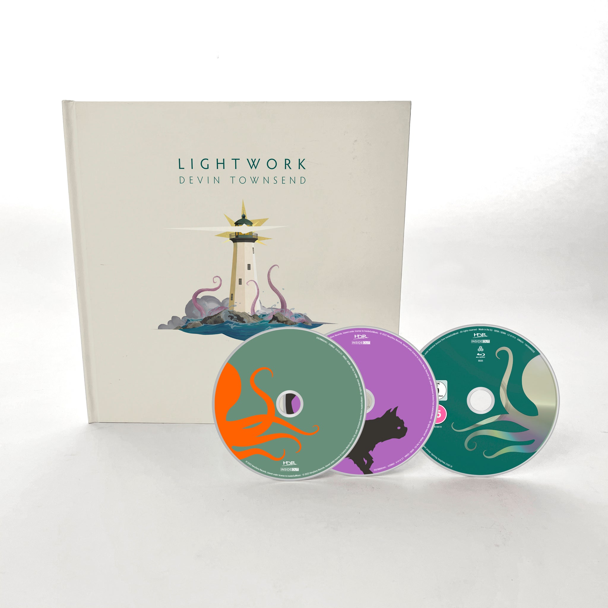 DEVIN TOWNSEND - Lightwork - 2CD + Blu Ray