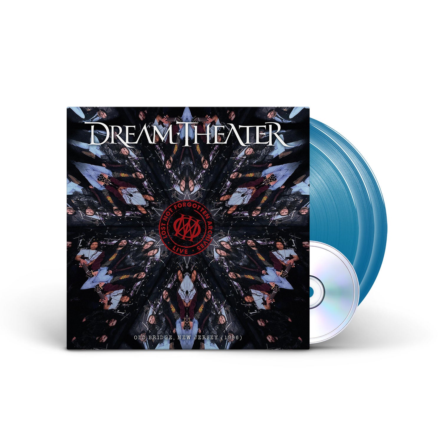 DREAM THEATER - Lost Not Forgotten Archives: Old Bridge, New Jersey (1996) - Translucent Sea Blue 3xLP+2CD