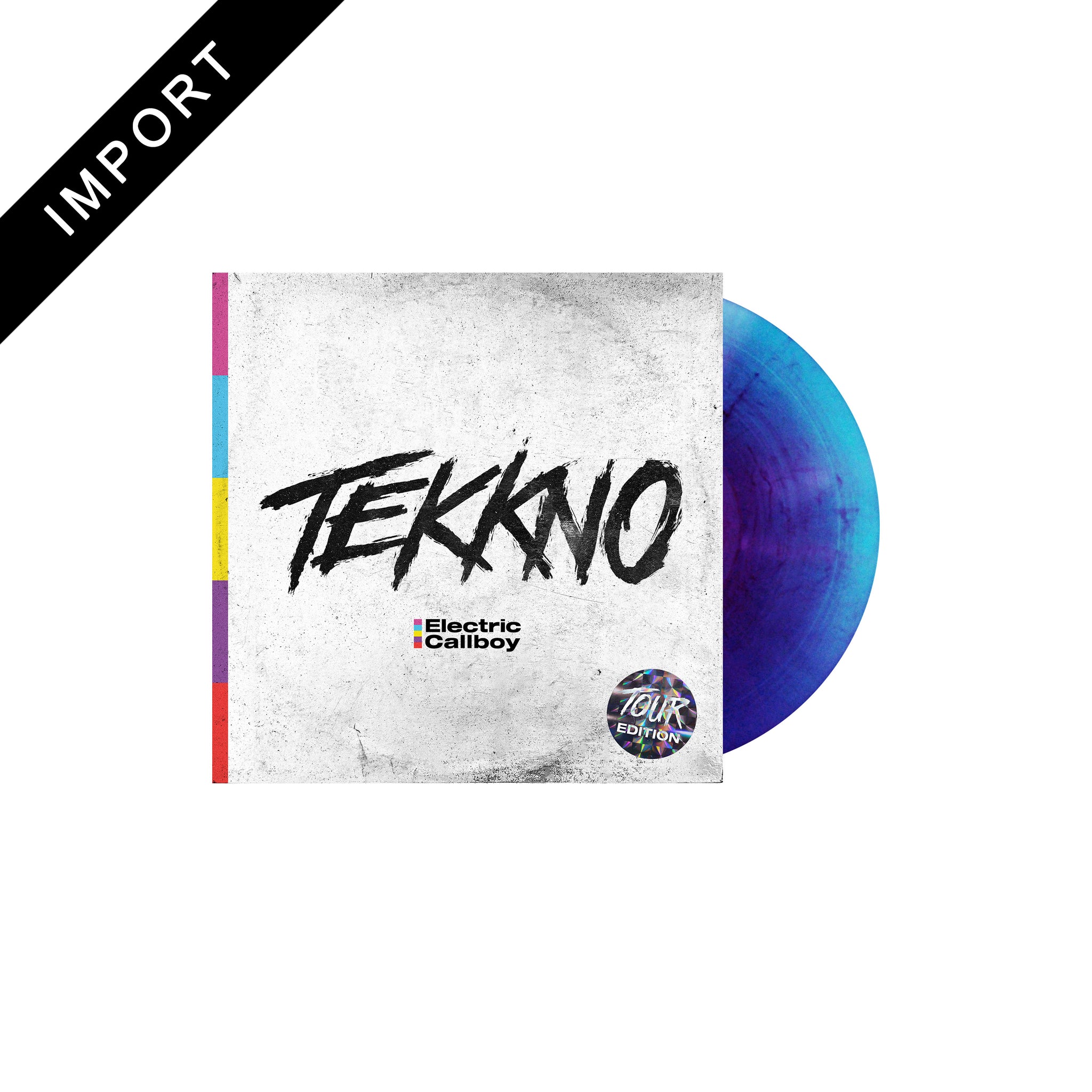 ELECTRIC CALLBOY - TEKKNO (Tour Edition) - Ltd. Transparent light blue-lilac marbled LP