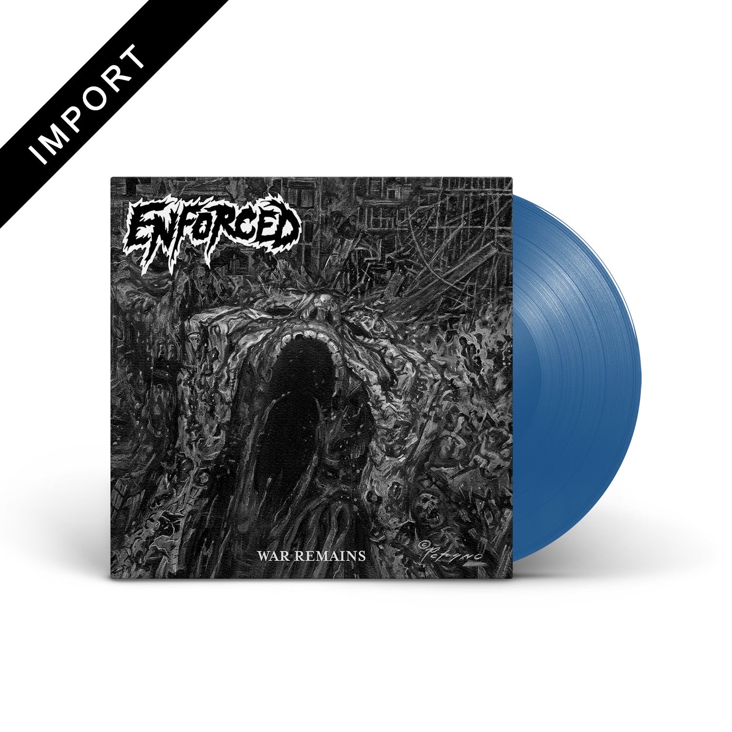ENFORCED - War Remains - Blue LP