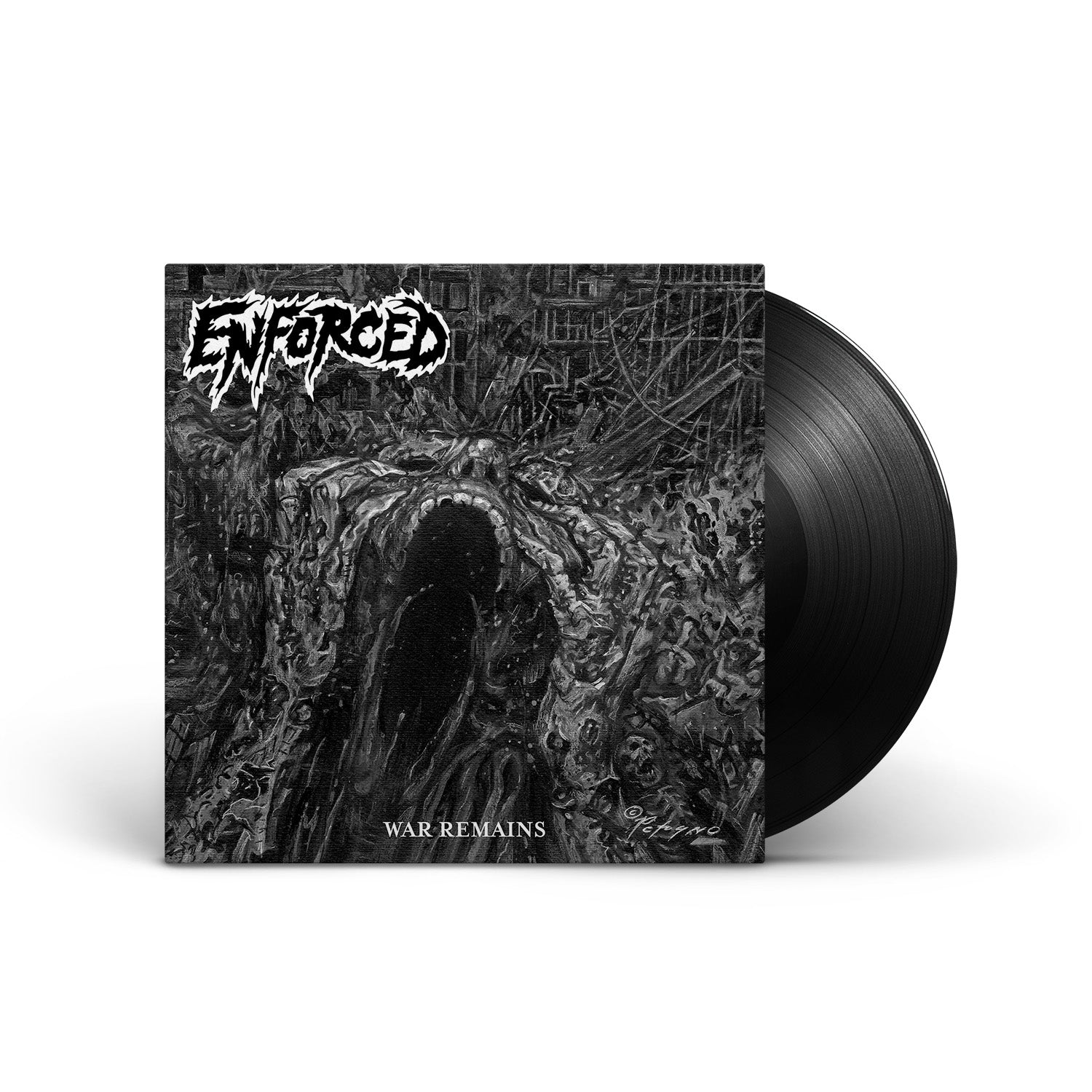 ENFORCED - War Remains - Black LP
