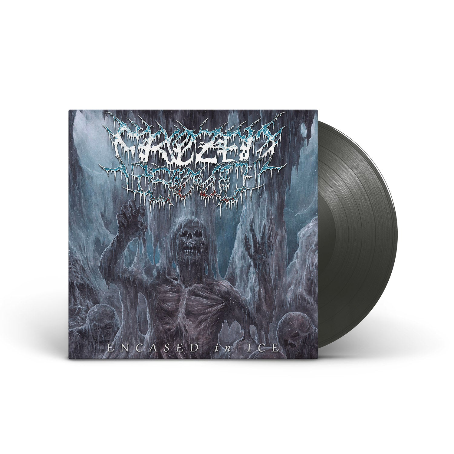 FROZEN SOUL - Encased In Ice - EP (Re-issue 2021) - Black Ice LP