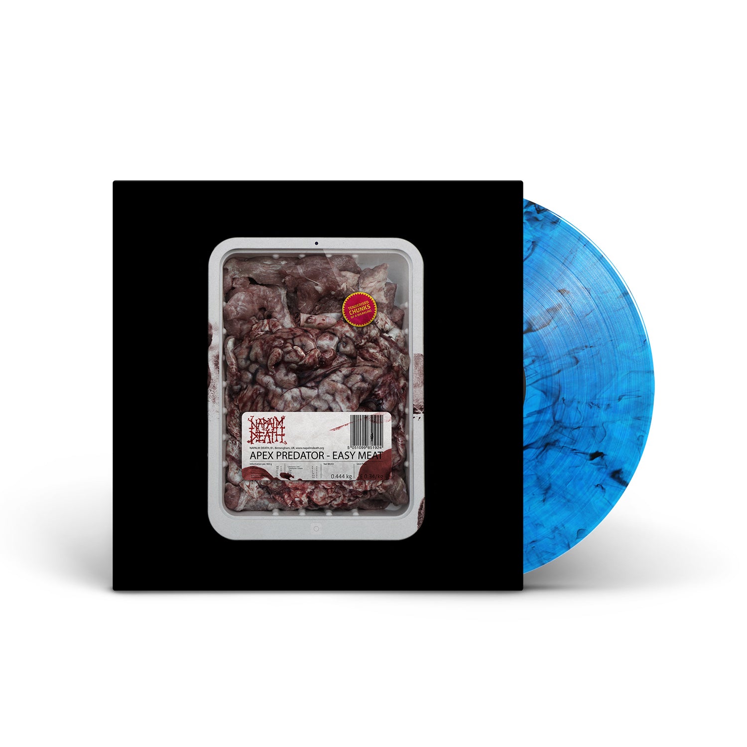 NAPLAM DEATH - Apex Predator - Easy Meat (Decibel Edition) - Blue Smoke LP