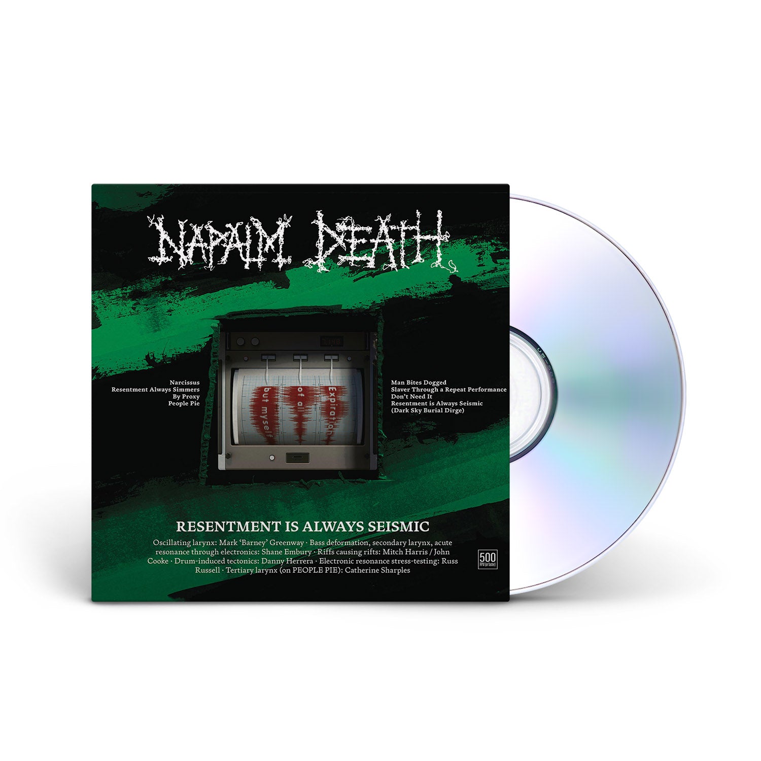 NAPALM DEATH - Resentment is Always Seismic - a final throw of Throes - CD