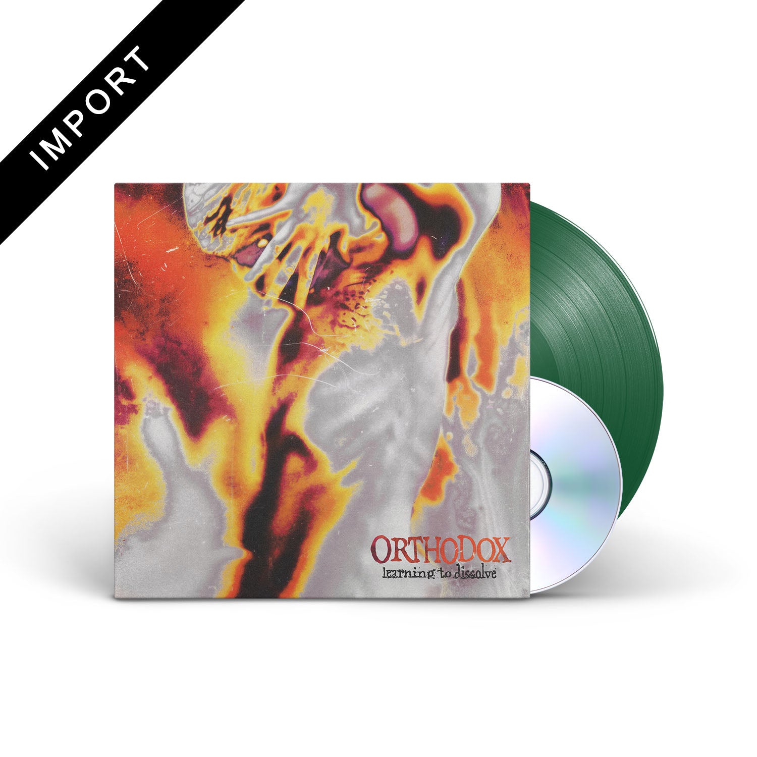 ORTHODOX - Learning To Dissolve - Dark Green LP + CD