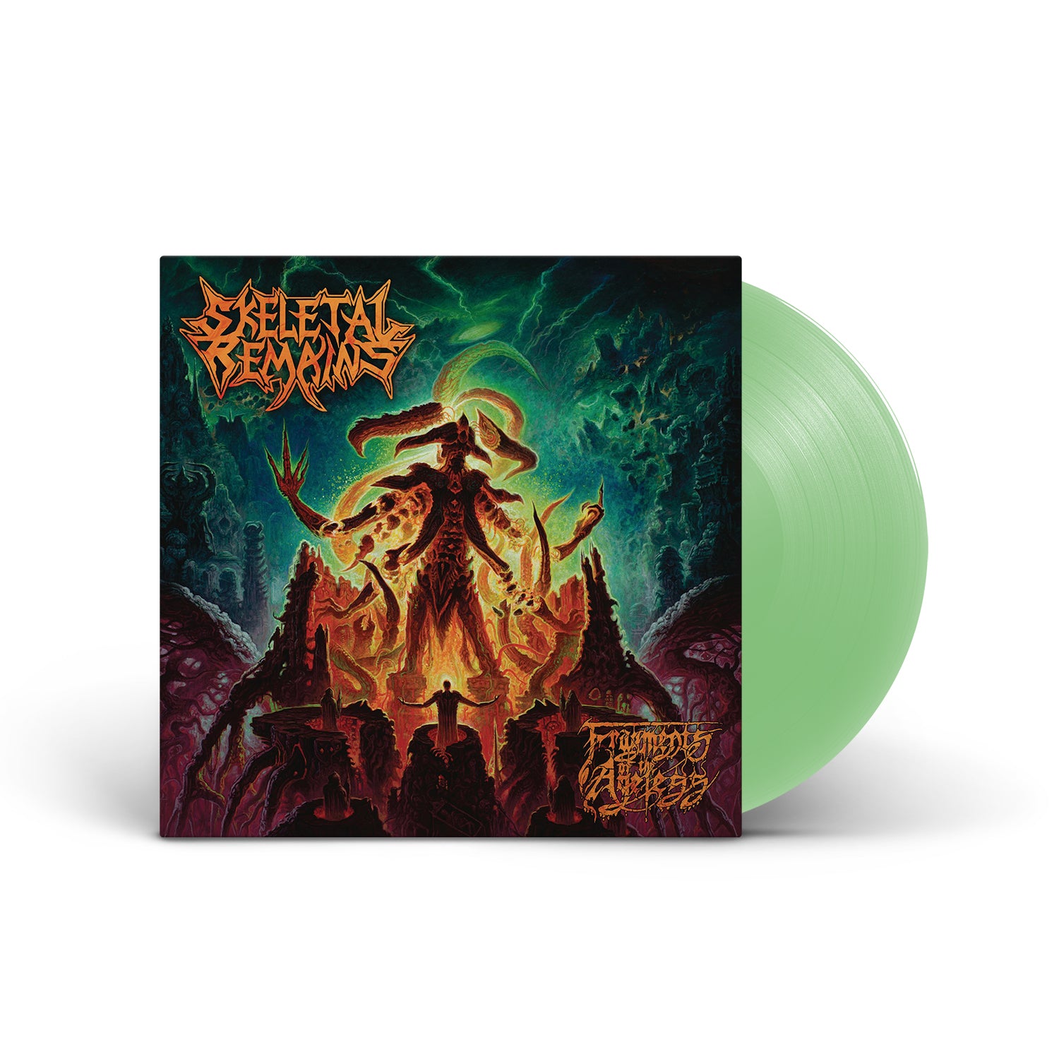 SKELETAL REMAINS - Fragments Of The Ageless - Spring Green LP