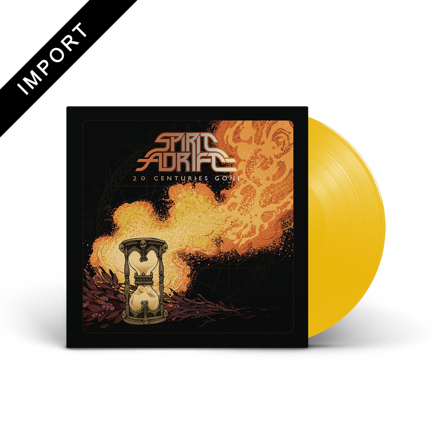 SPIRIT ADRIFT - 20 Centuries Gone - Transparent Sun Yellow LP