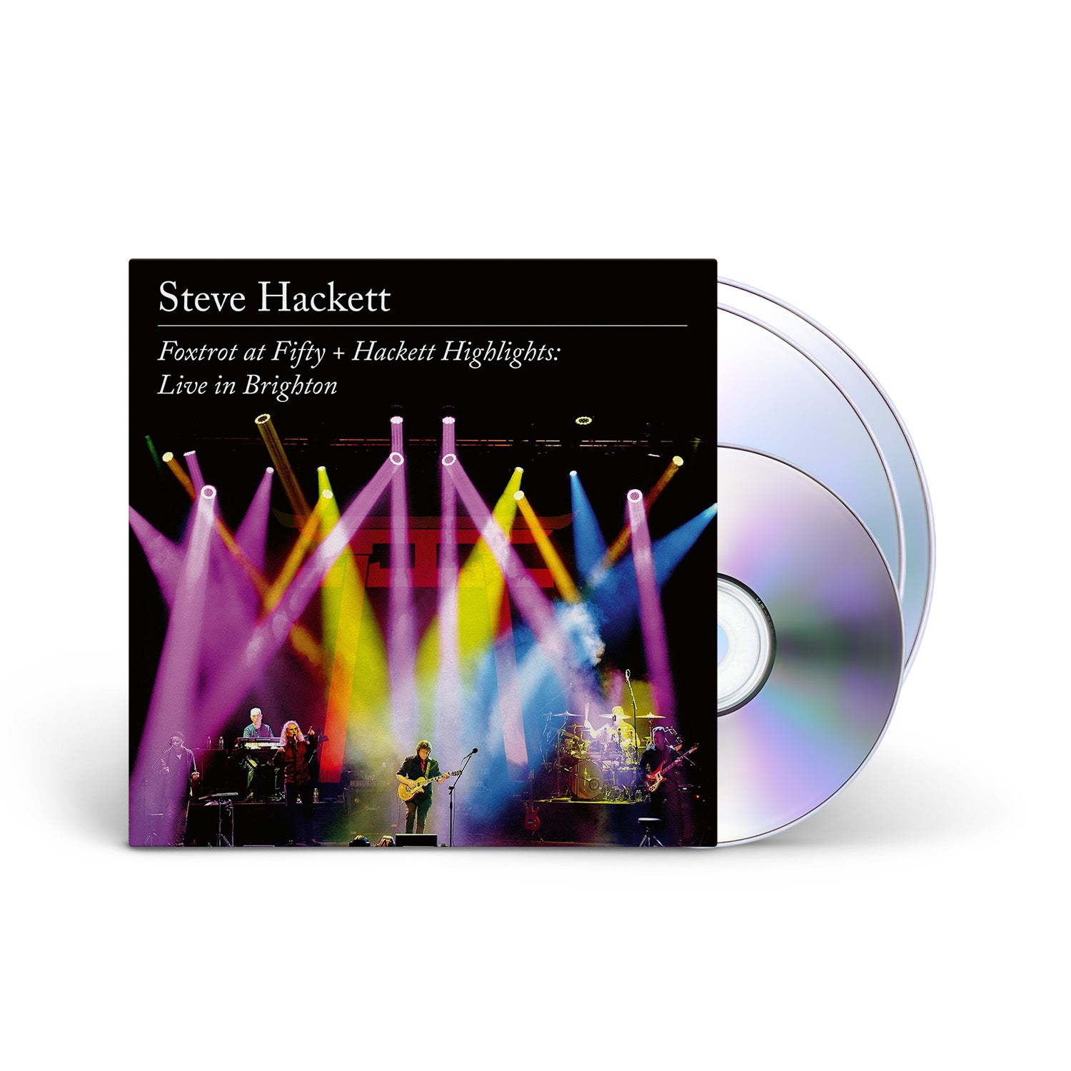 STEVE HACKETT - Foxtrot at Fifty + Hackett Highlights: Live in Brighton - 2CD + Blu Ray