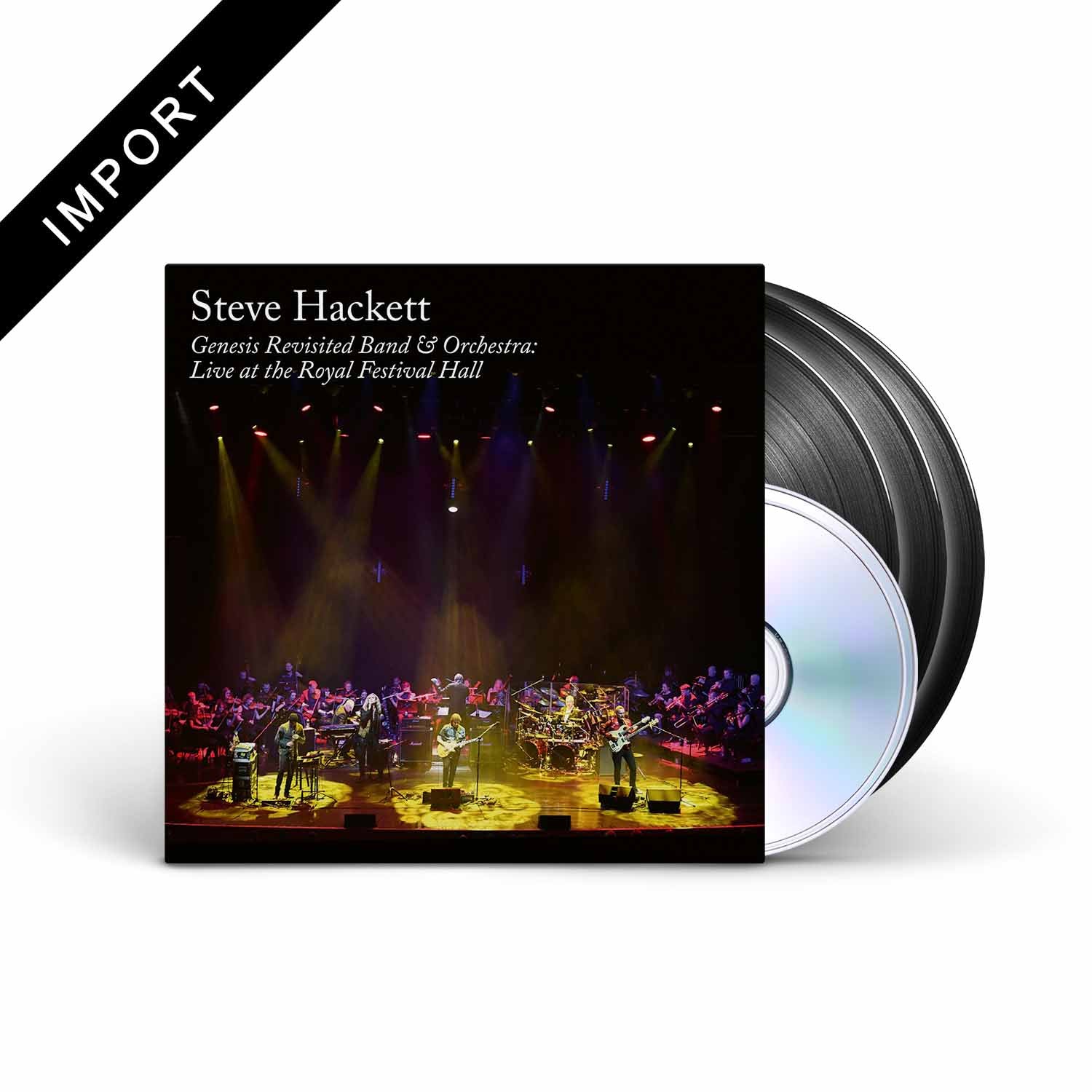 STEVE HACKETT - Genesis Revisited Band & Orchestra: Live (Vinyl Re-issue 2022) - 3xLP + 2CD