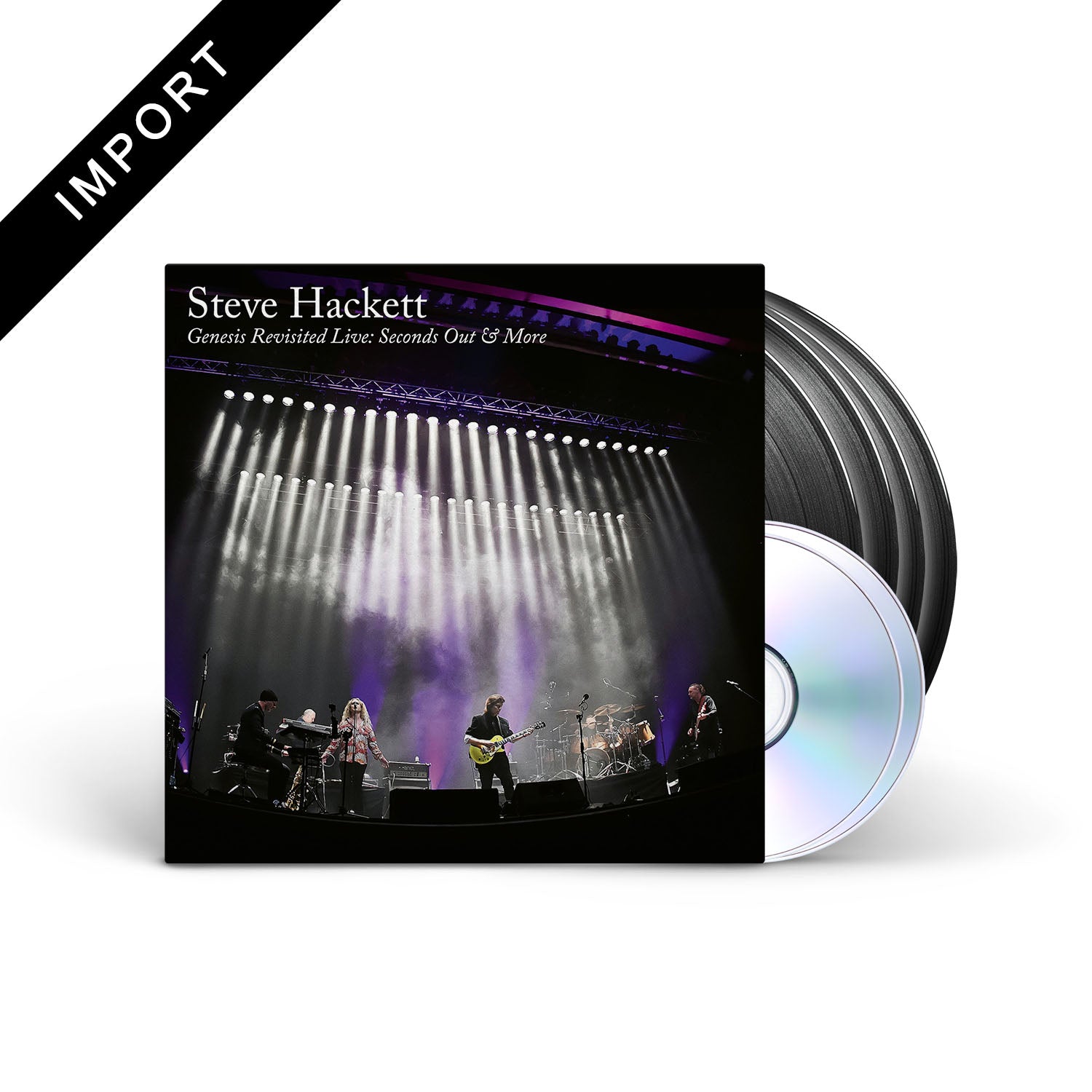 STEVE HACKETT - Genesis Revisited Live: Seconds Out & More - 3xLP + 2CD