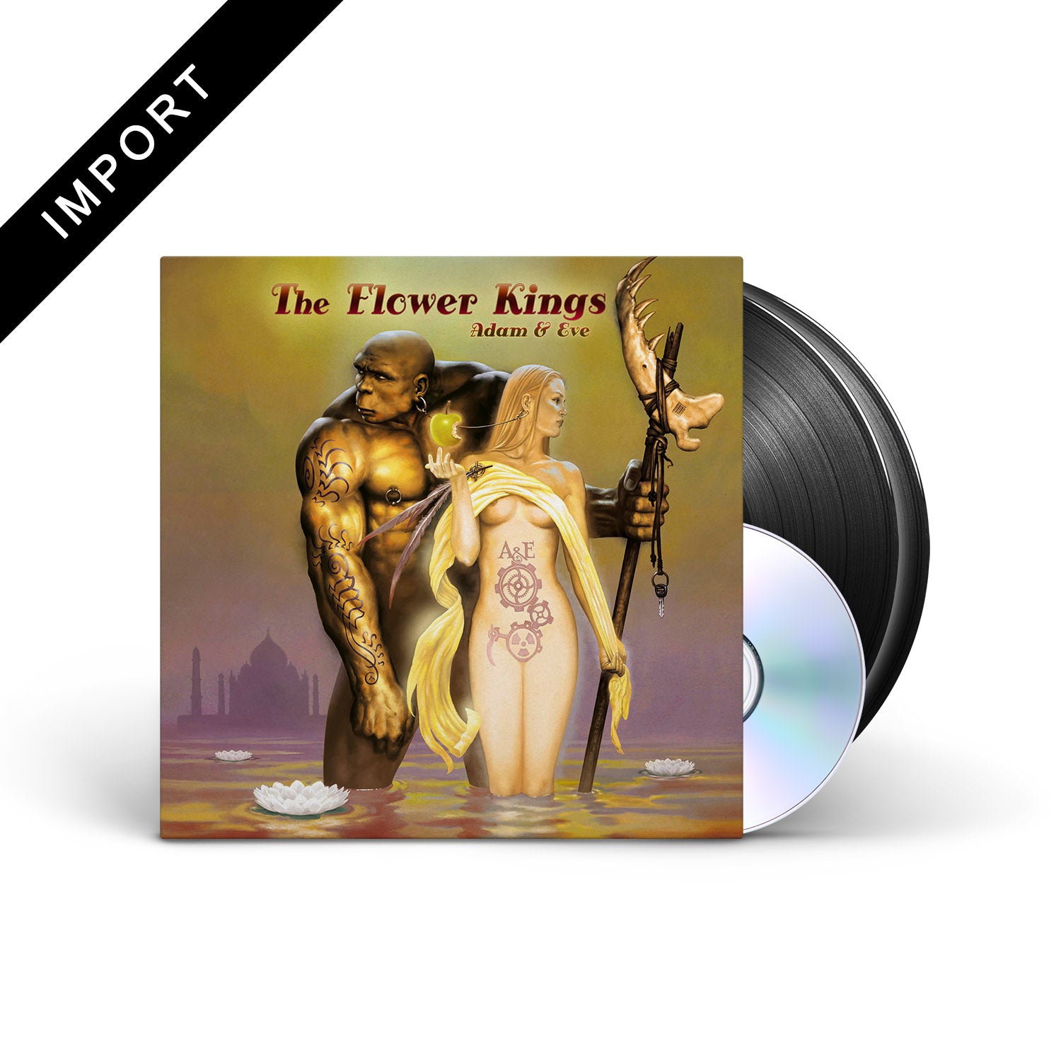 THE FLOWER KINGS - Adam & Eve (Re-issue 2023) - 2xLP + CD