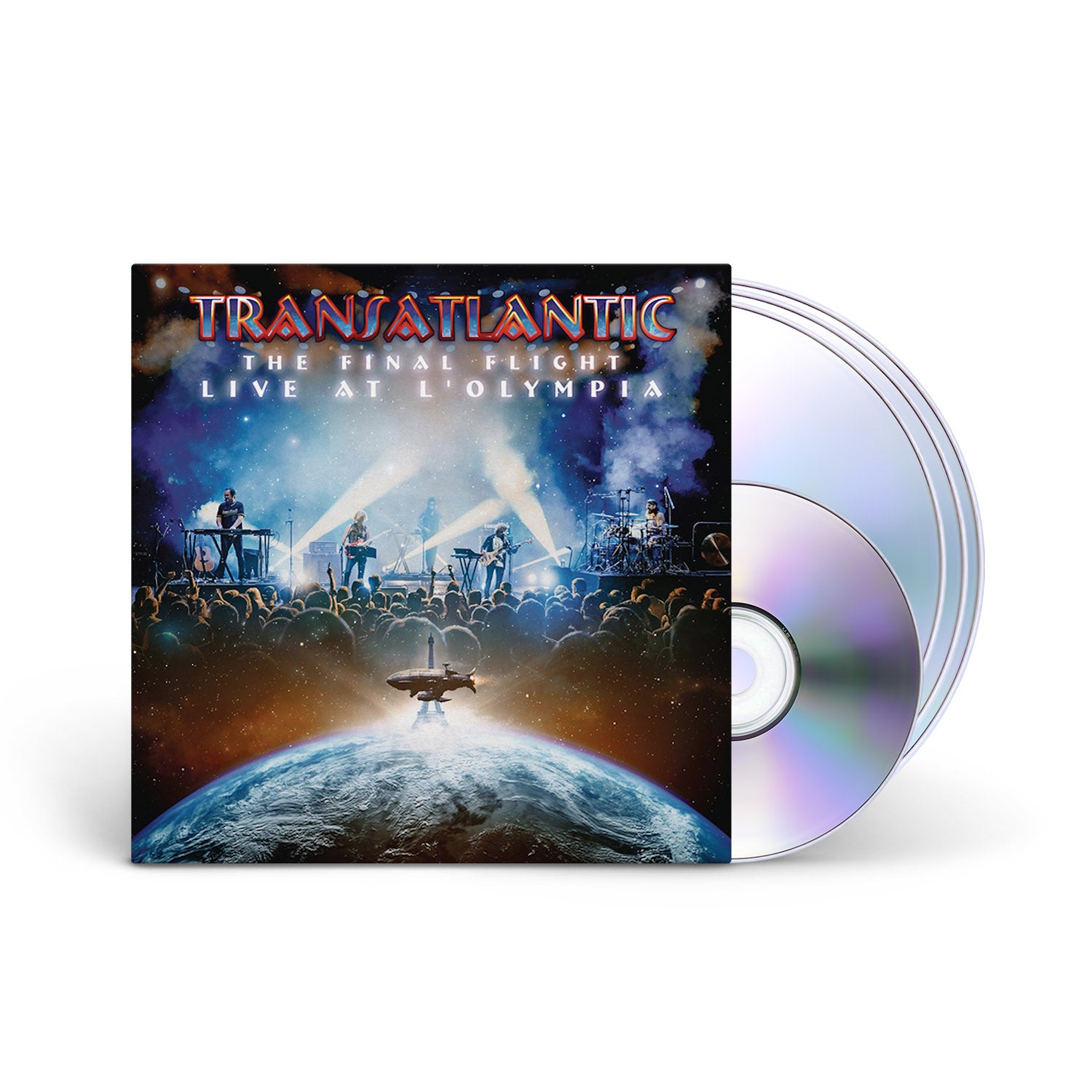 TRANSATLANTIC - The Final Flight: Live At L'Olympia - 3CD + Blu Ray