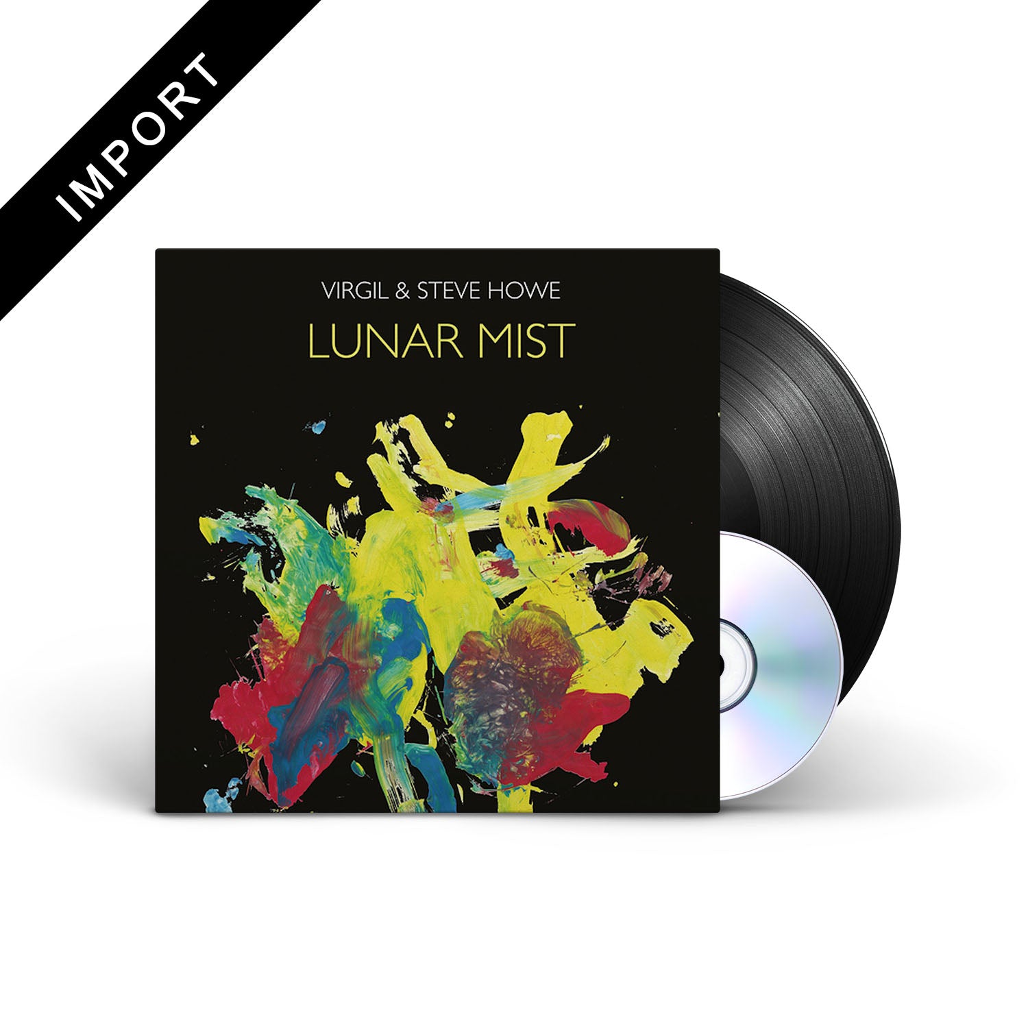 VIRGIL & STEVE HOWE - Lunar Mist - LP + CD